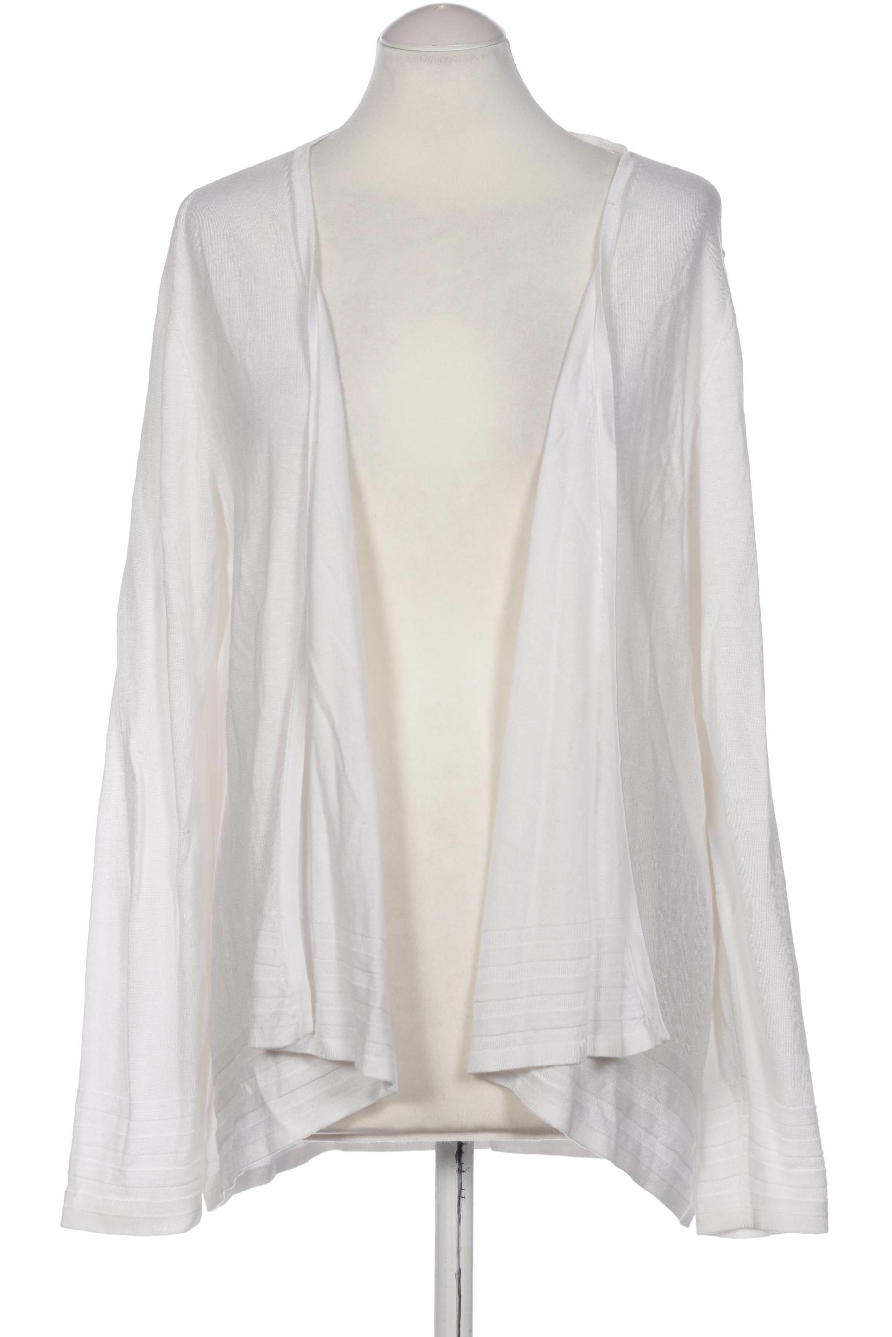 

Madeleine Damen Strickjacke, weiß, Gr. 44