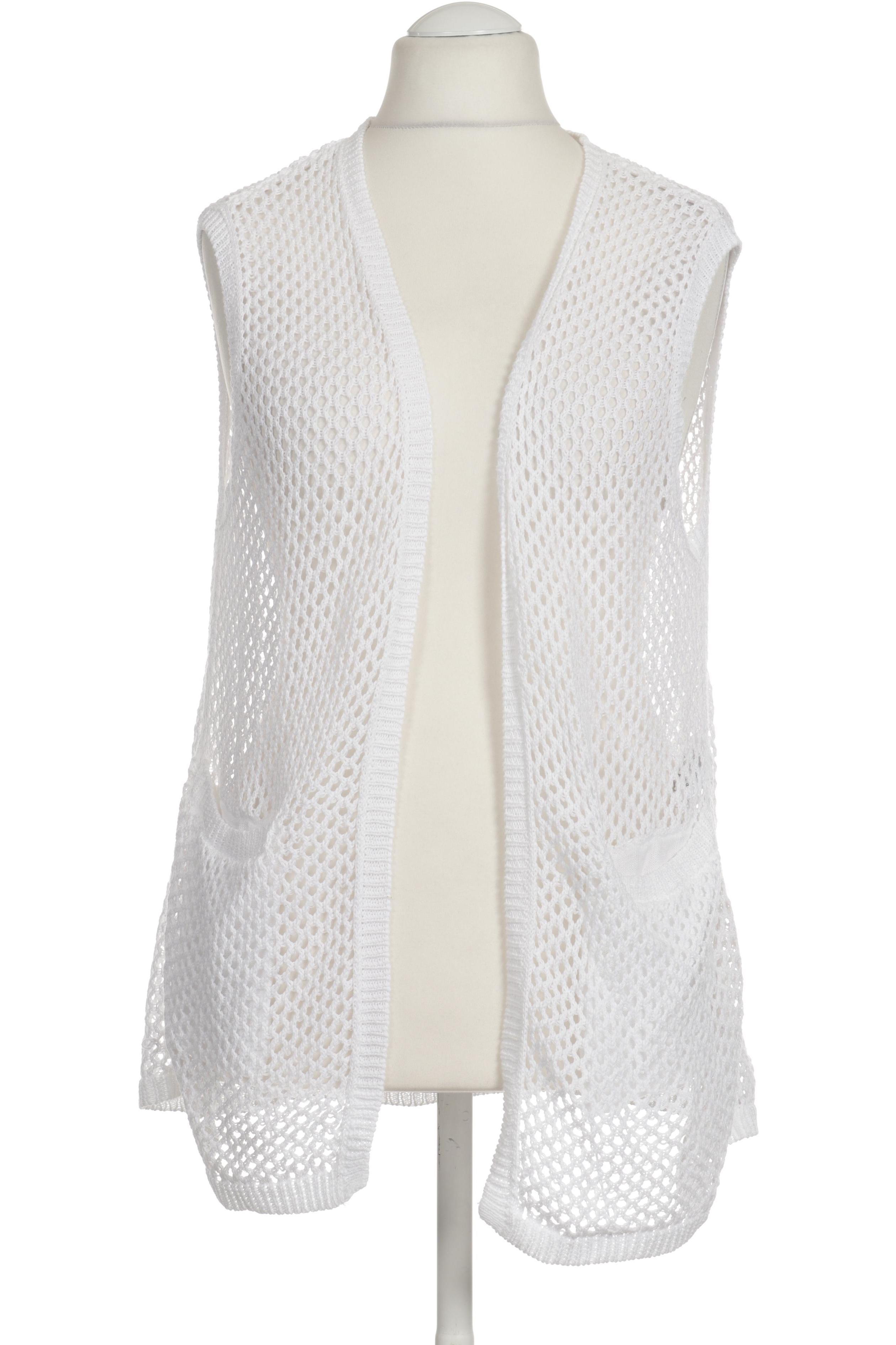 

Madeleine Damen Strickjacke, weiß, Gr. 44