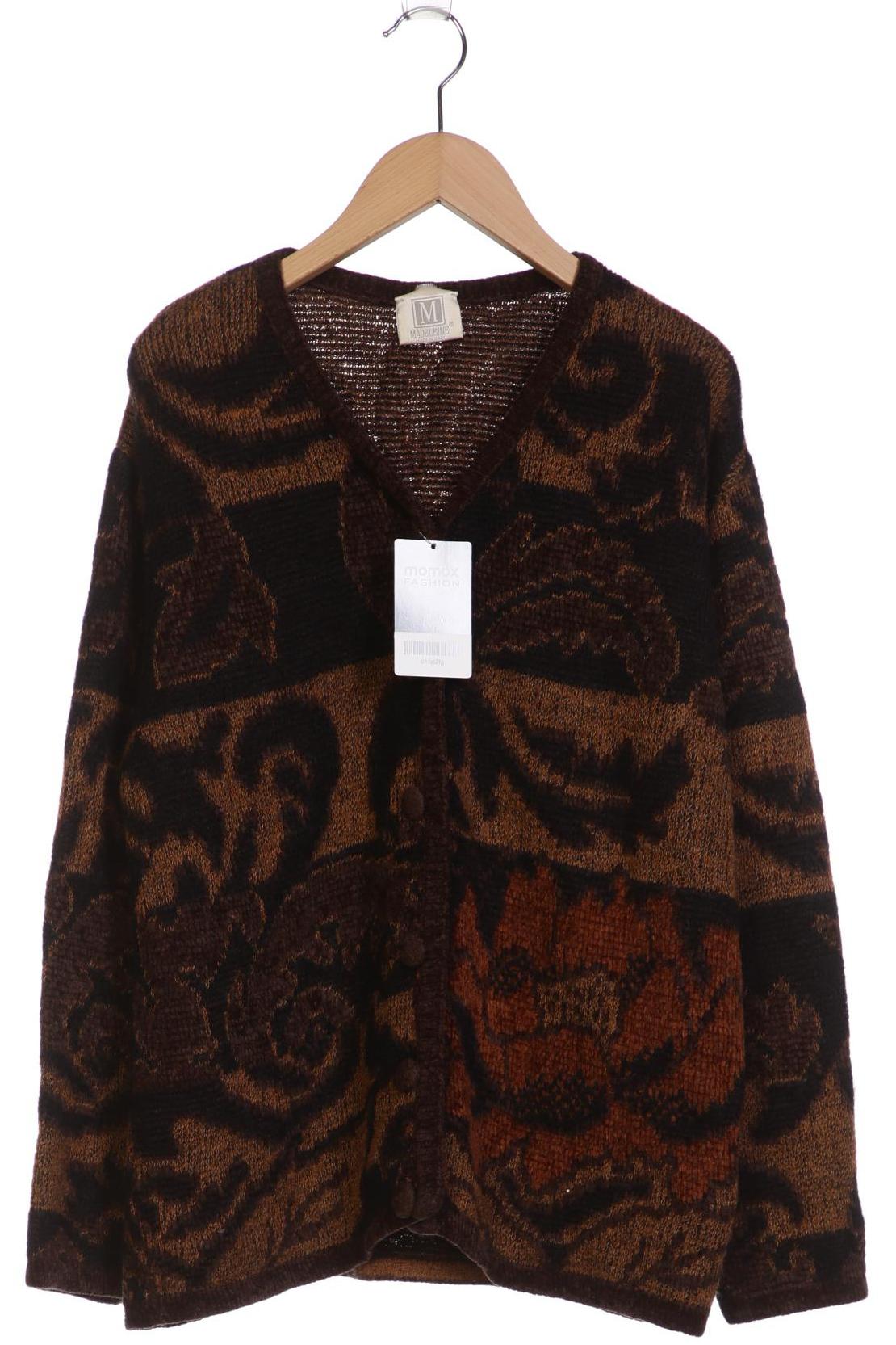 

Madeleine Damen Strickjacke, braun, Gr. 38