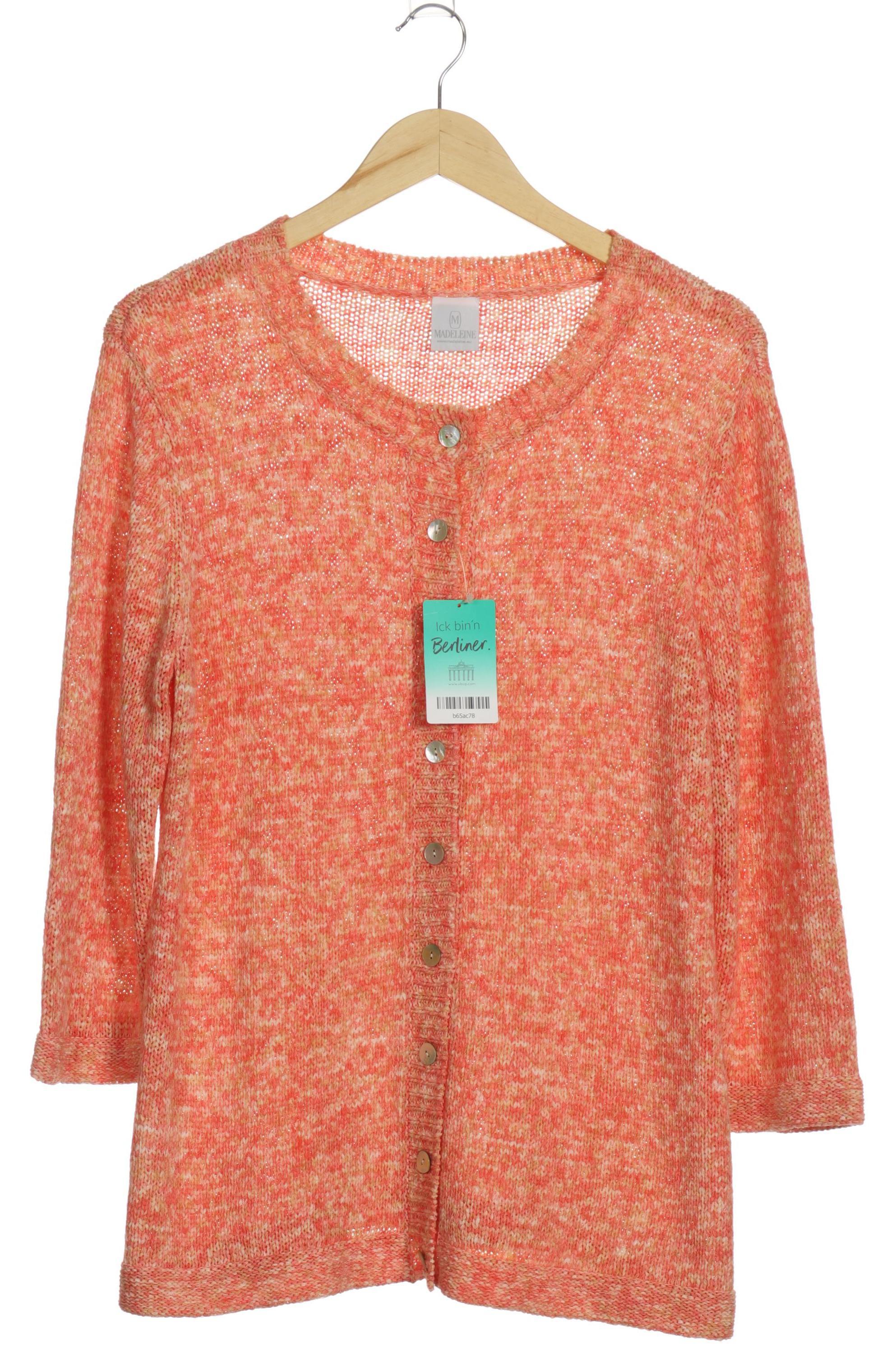 

Madeleine Damen Strickjacke, orange, Gr.