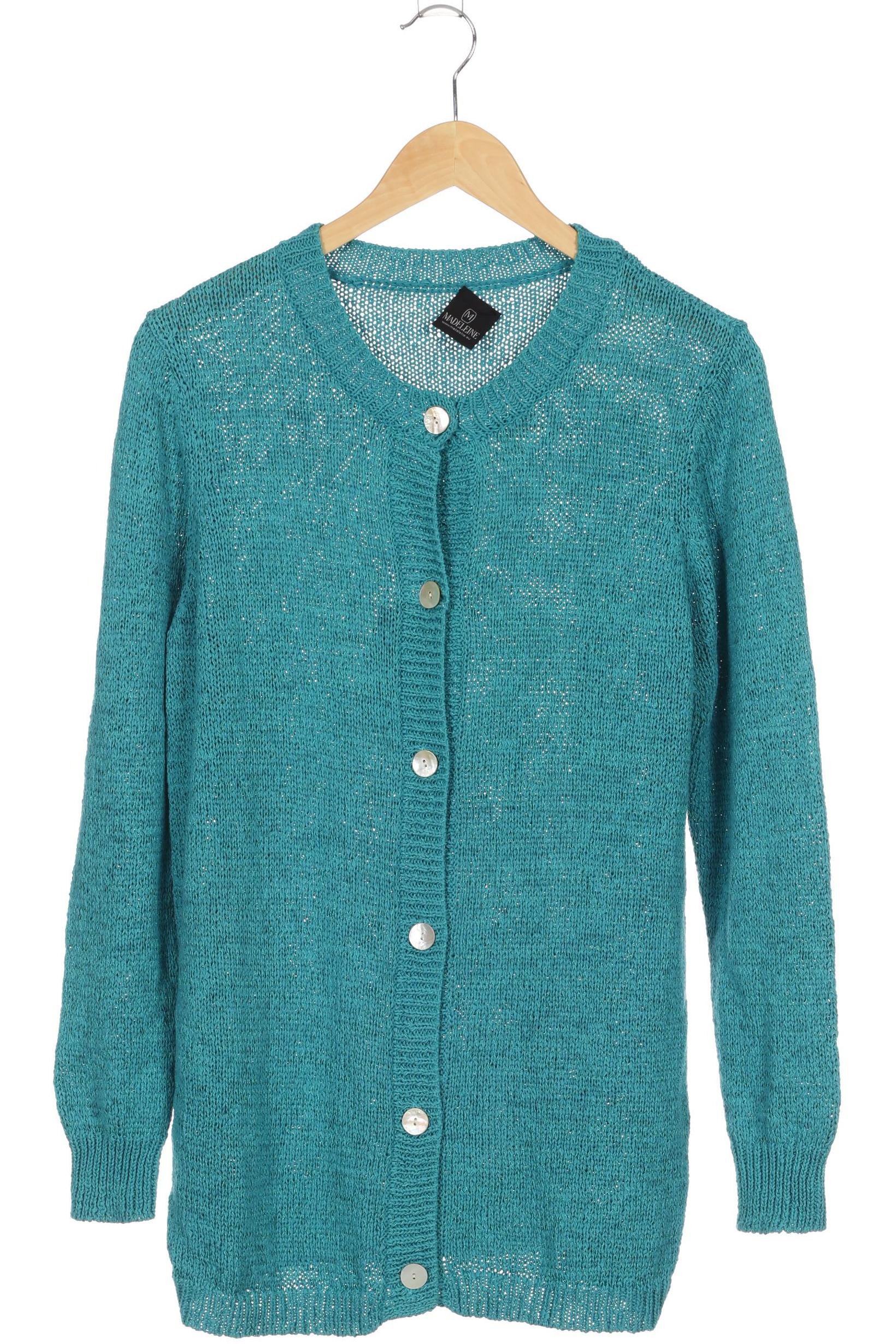 

Madeleine Damen Strickjacke, türkis, Gr. 40