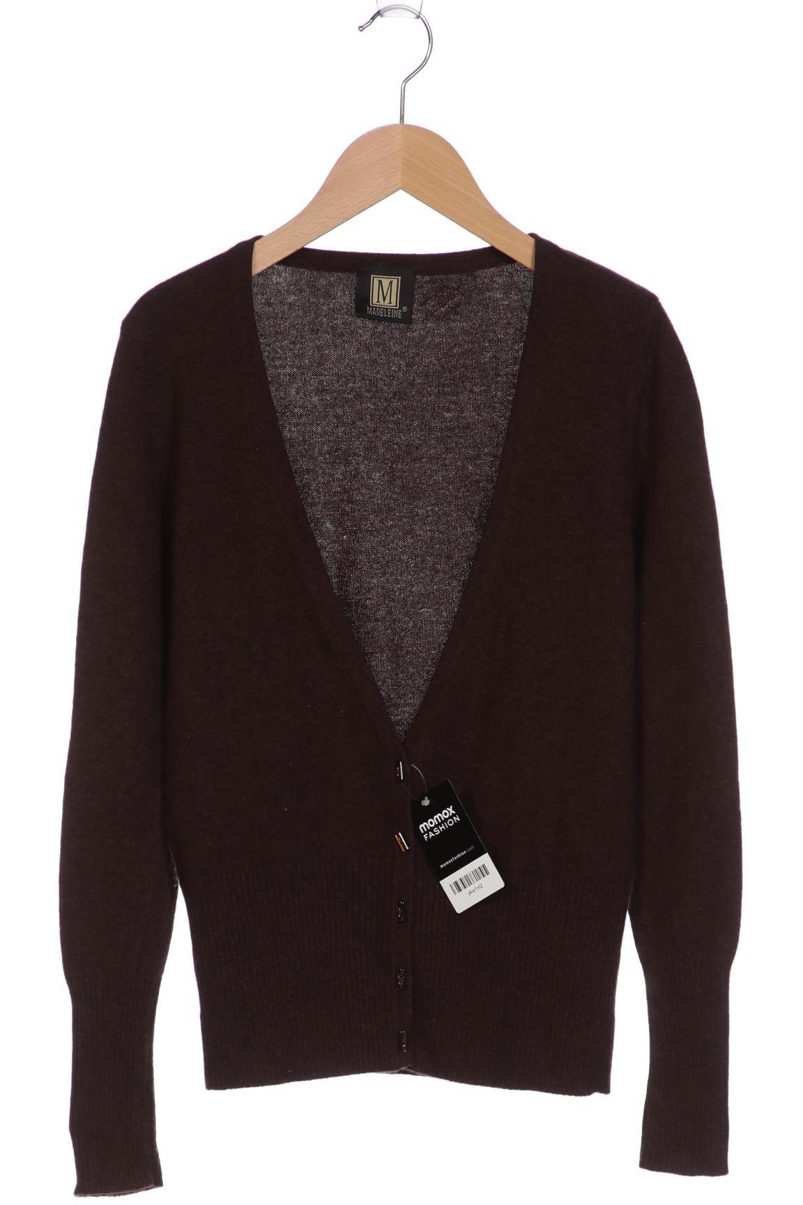 

Madeleine Damen Strickjacke, braun, Gr. 34