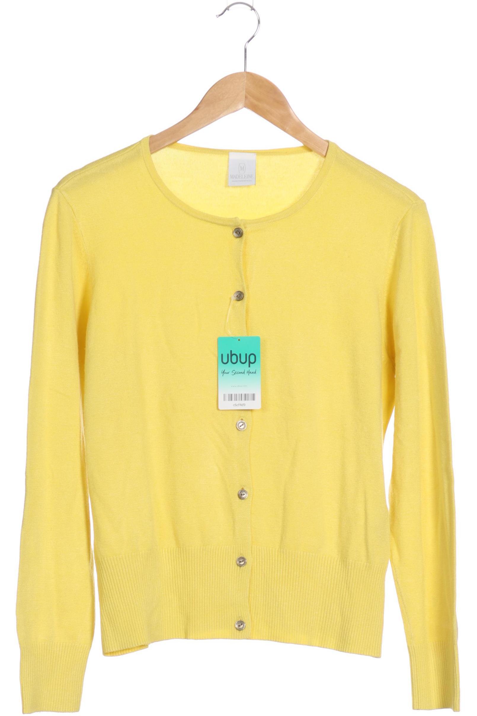 

Madeleine Damen Strickjacke, gelb, Gr. 40