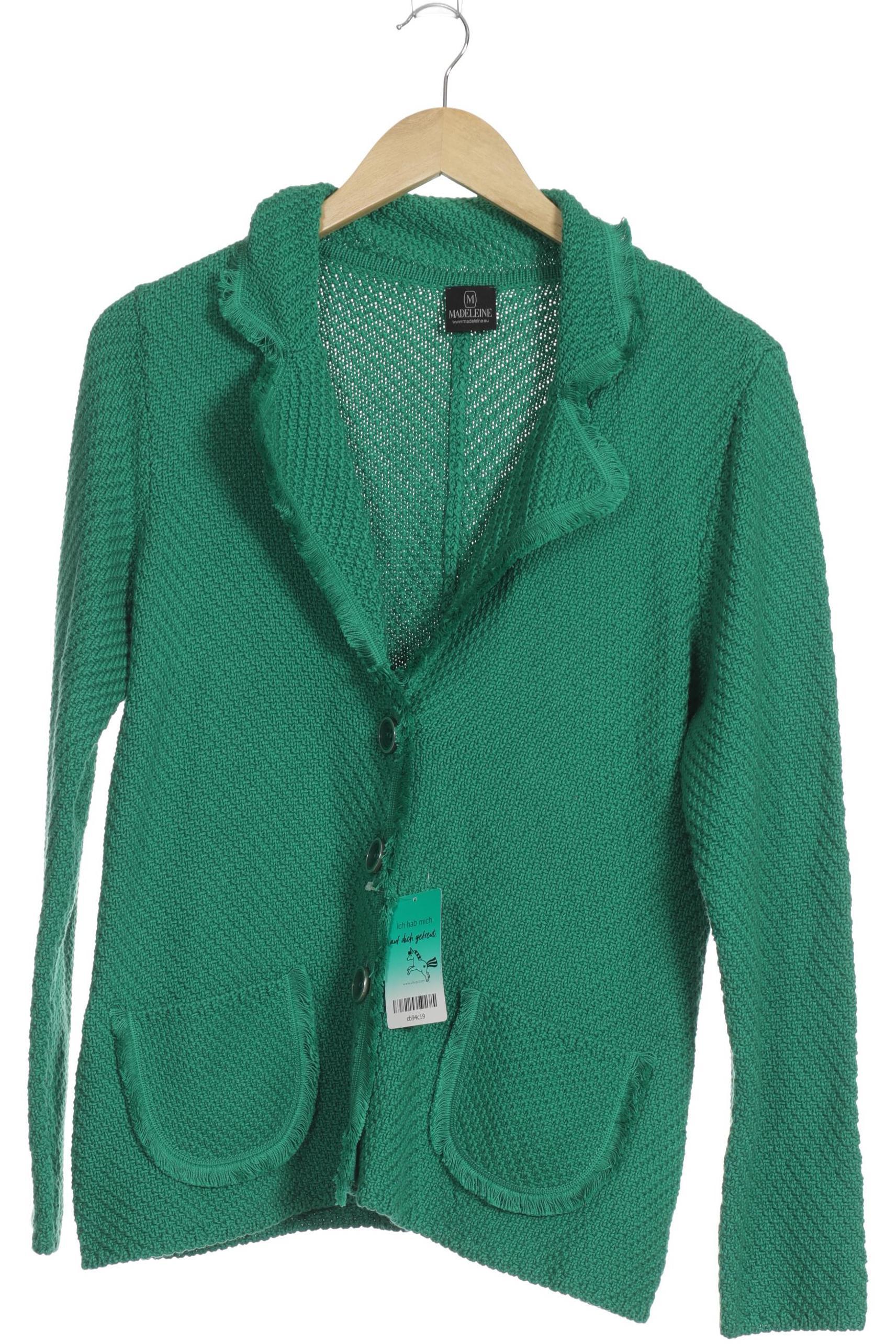 

Madeleine Damen Strickjacke, grün, Gr. 42
