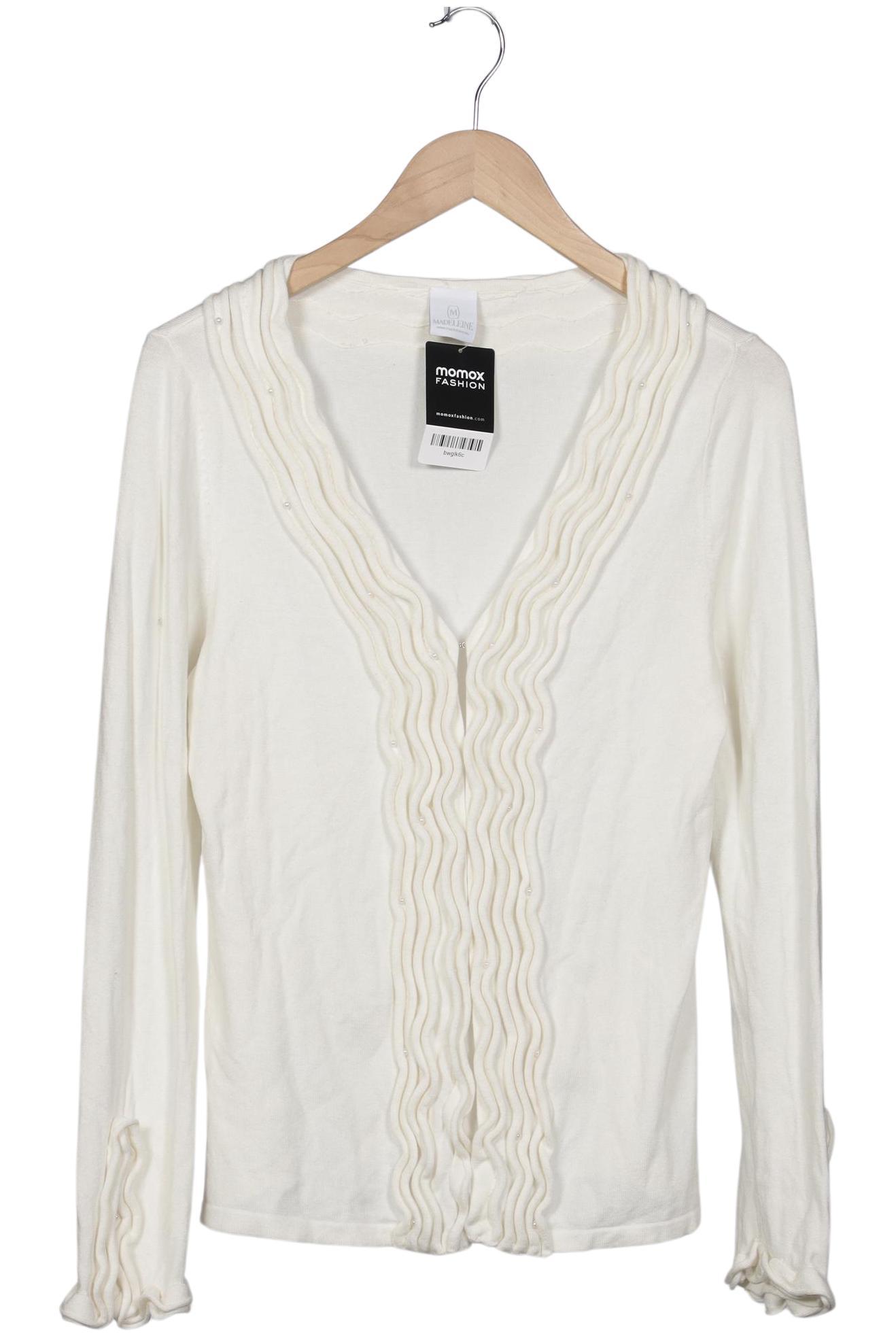 

Madeleine Damen Strickjacke, cremeweiß, Gr. 40
