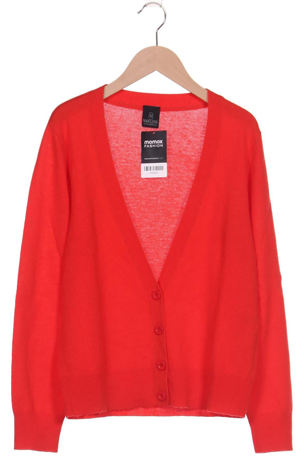 

Madeleine Damen Strickjacke, rot, Gr. 36