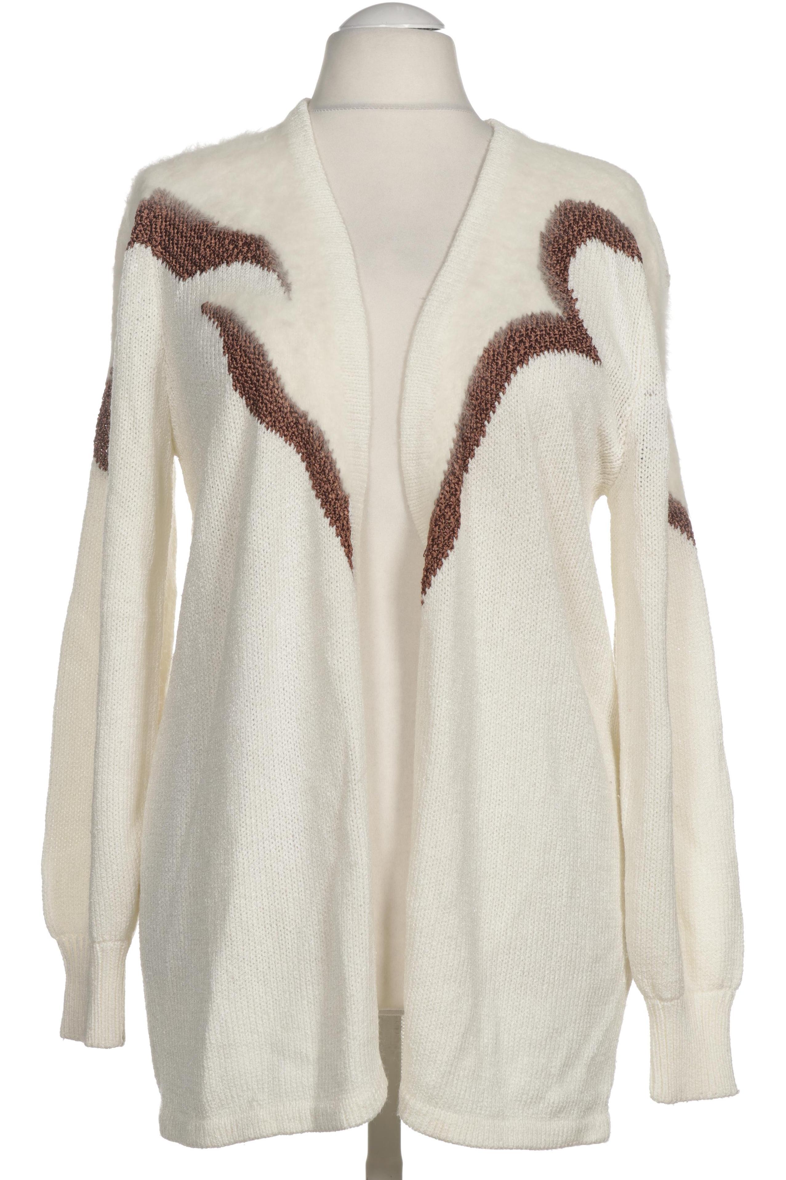 

Madeleine Damen Strickjacke, weiß, Gr.