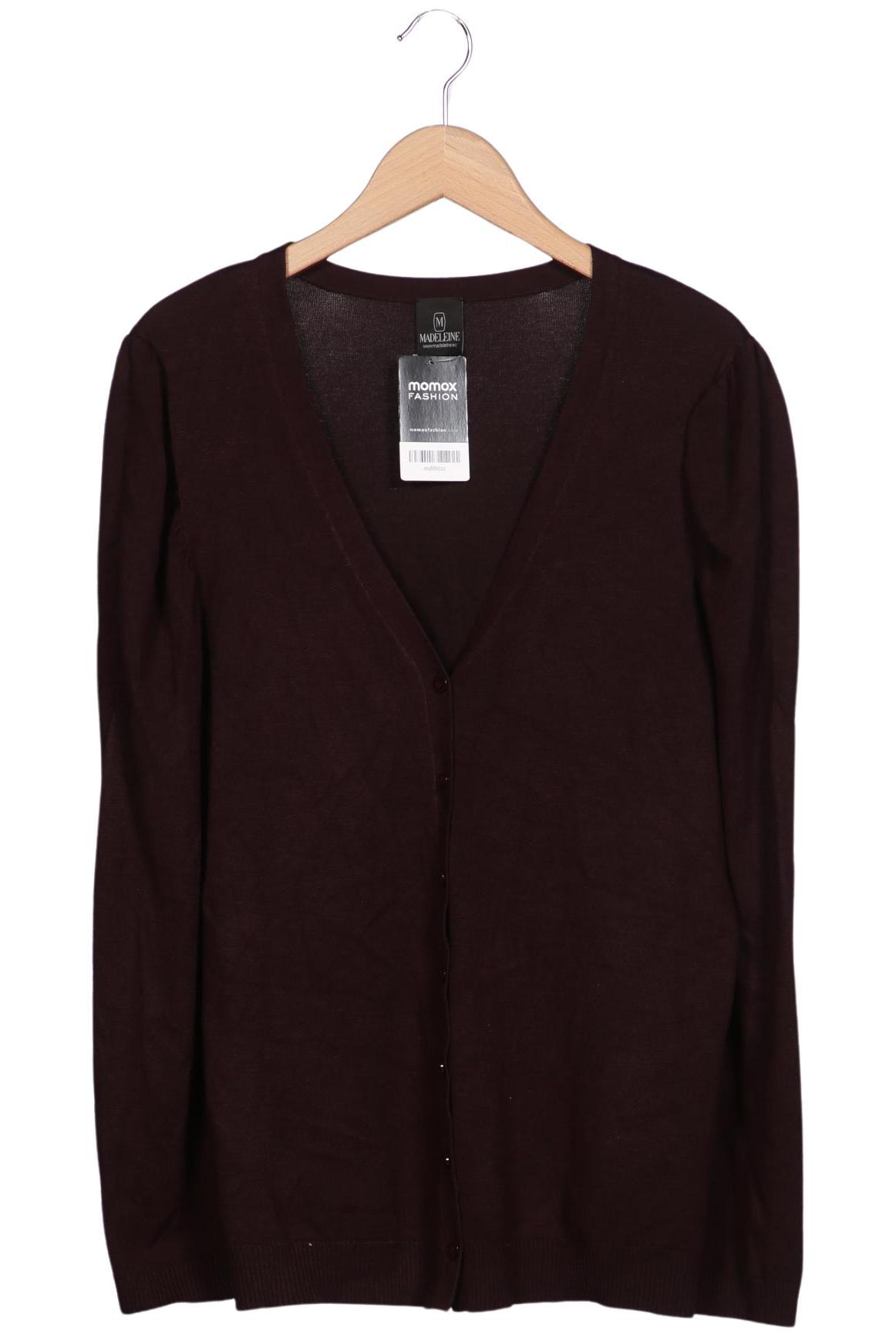 

Madeleine Damen Strickjacke, bordeaux, Gr. 44