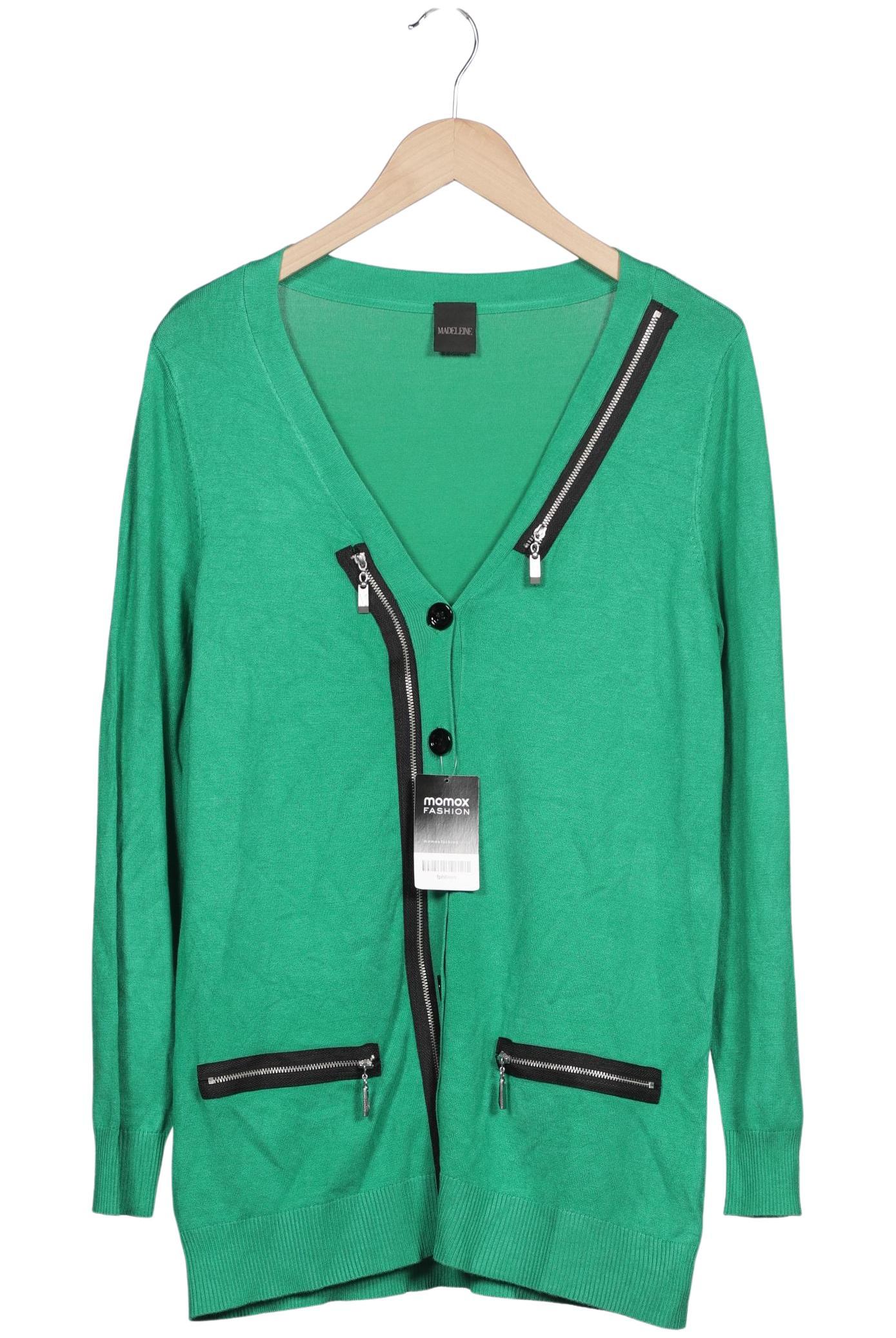 

Madeleine Damen Strickjacke, grün, Gr. 40