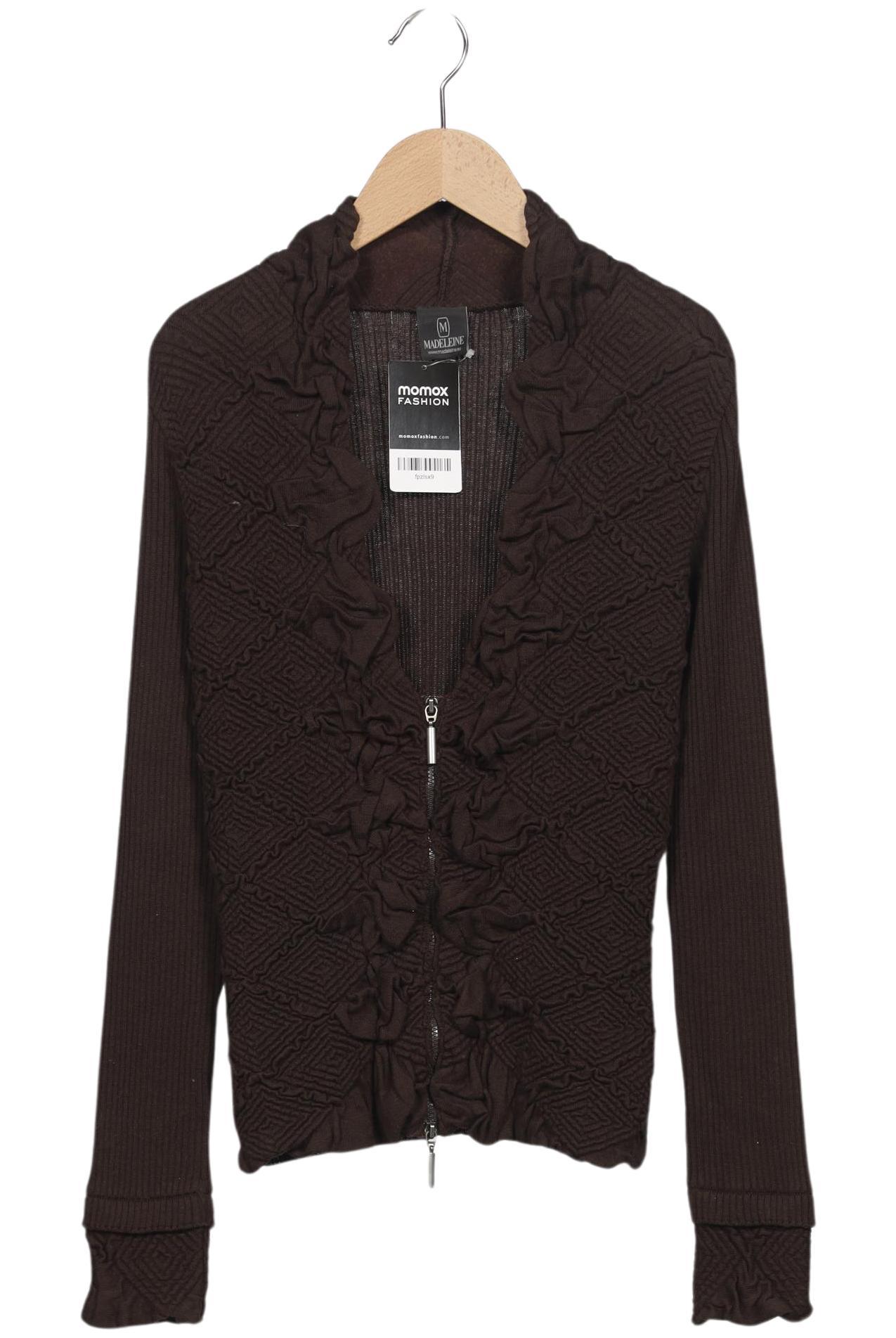 

Madeleine Damen Strickjacke, braun, Gr. 36