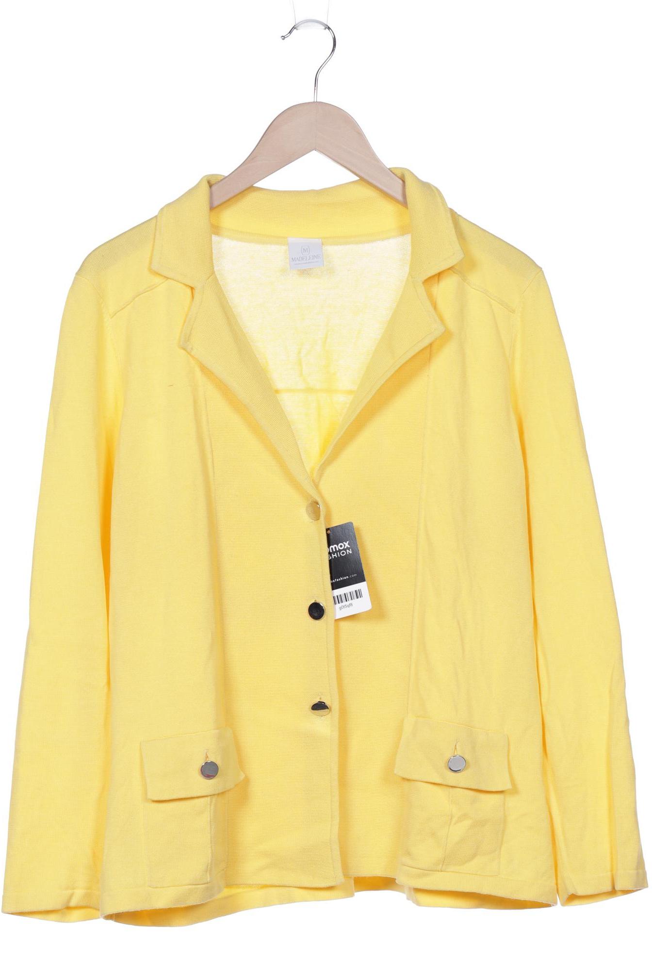 

Madeleine Damen Strickjacke, gelb, Gr. 44