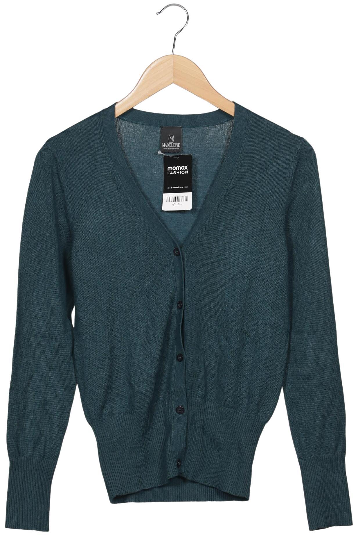 

Madeleine Damen Strickjacke, türkis, Gr. 34