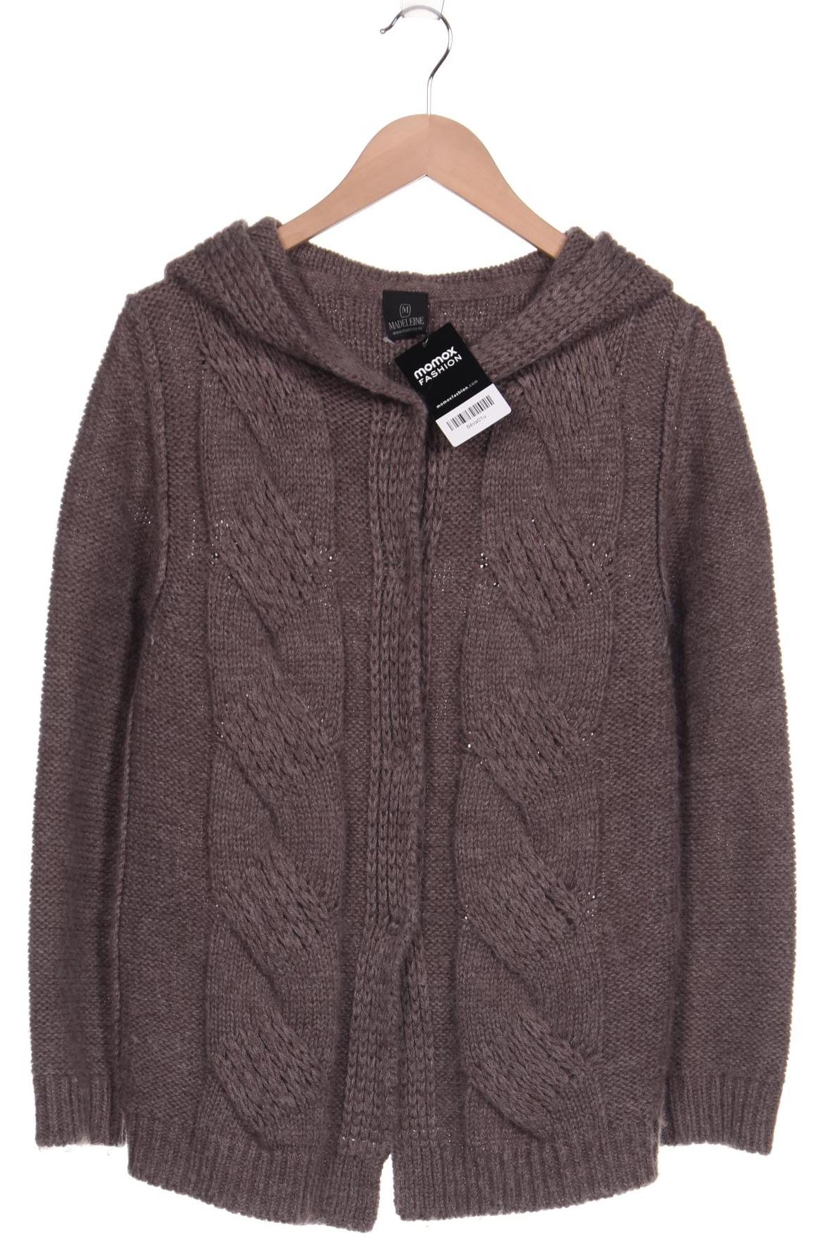 

Madeleine Damen Strickjacke, braun, Gr. 36