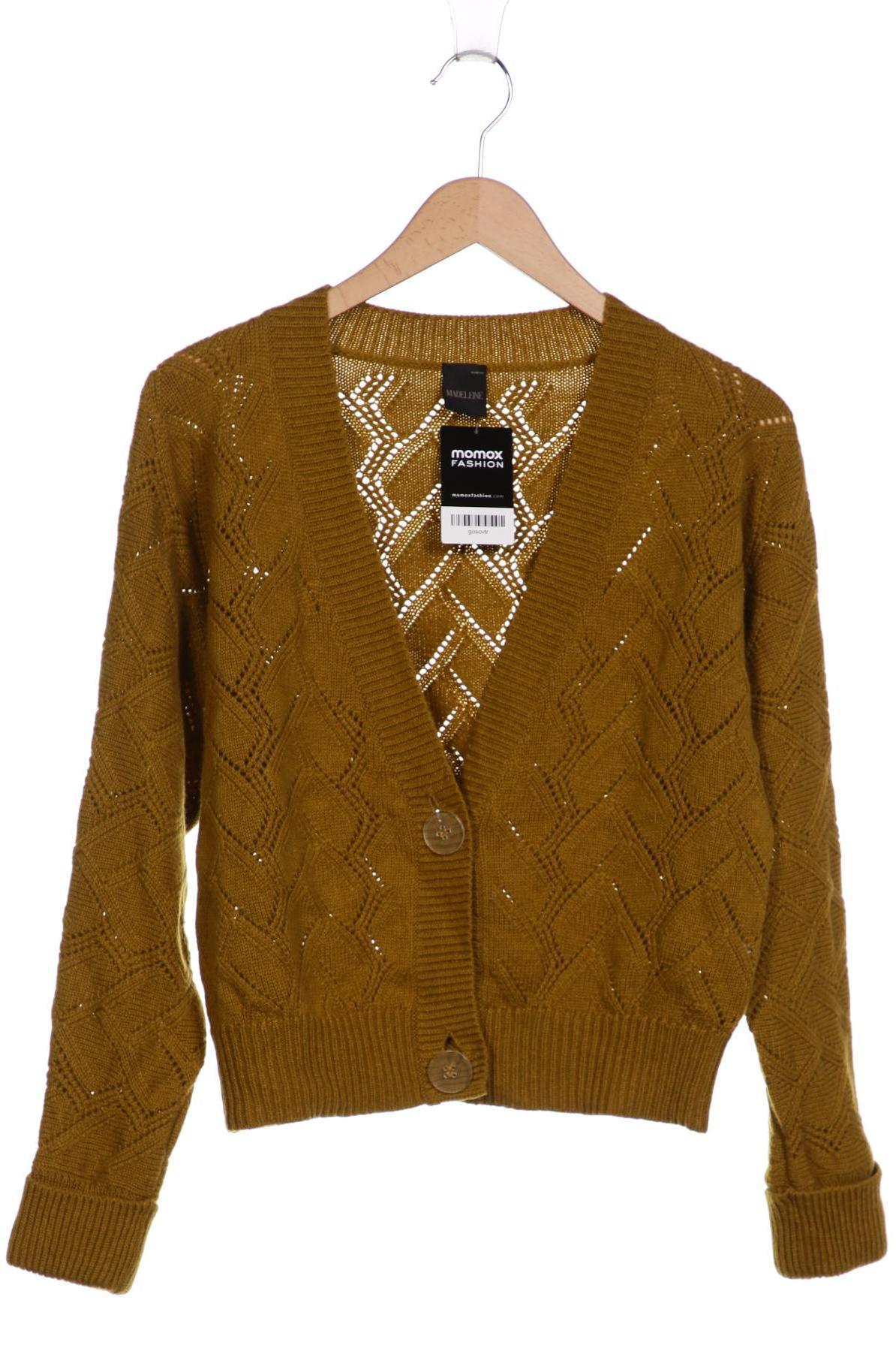 

Madeleine Damen Strickjacke, gelb, Gr. 40