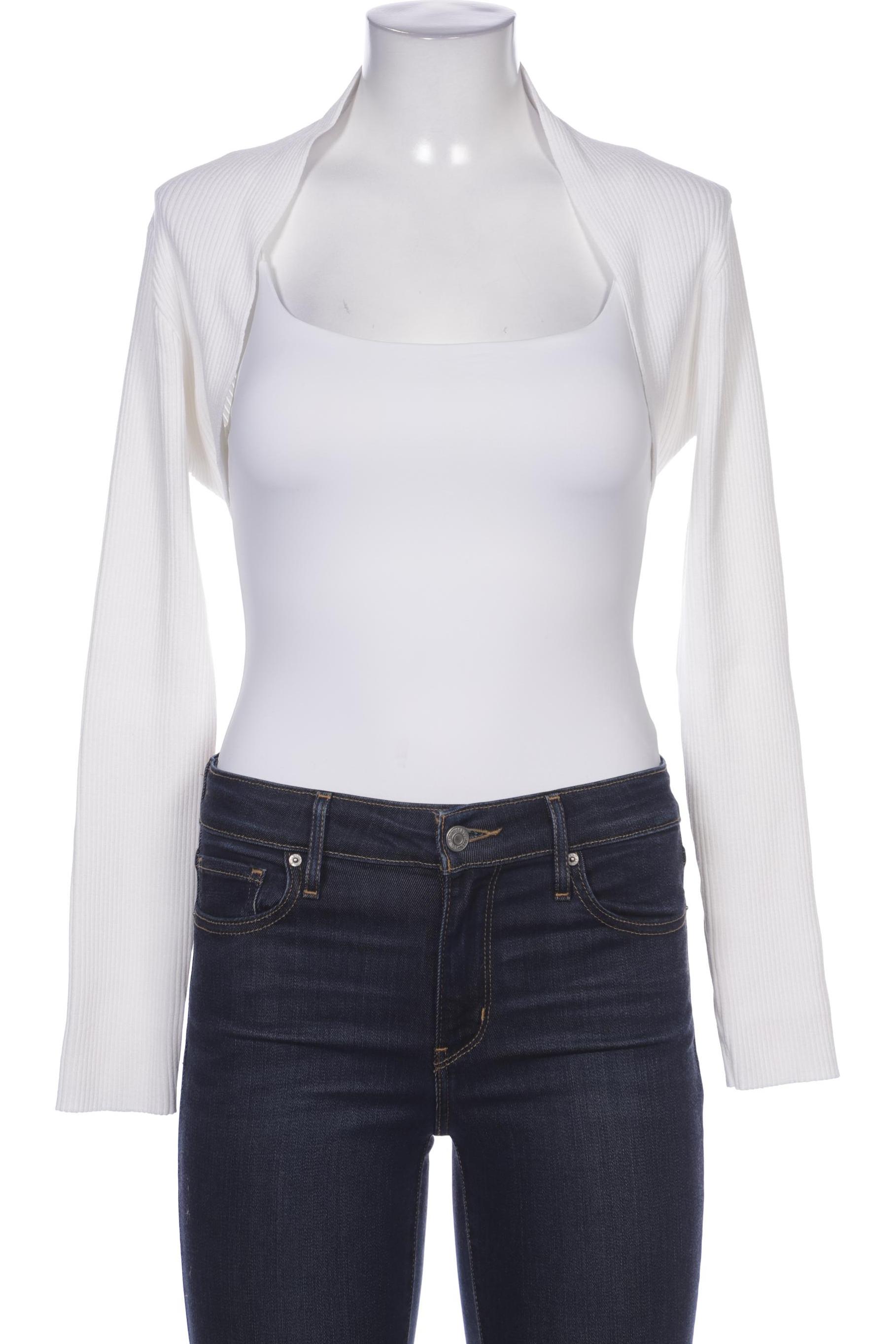 

Madeleine Damen Strickjacke, weiß, Gr. 36