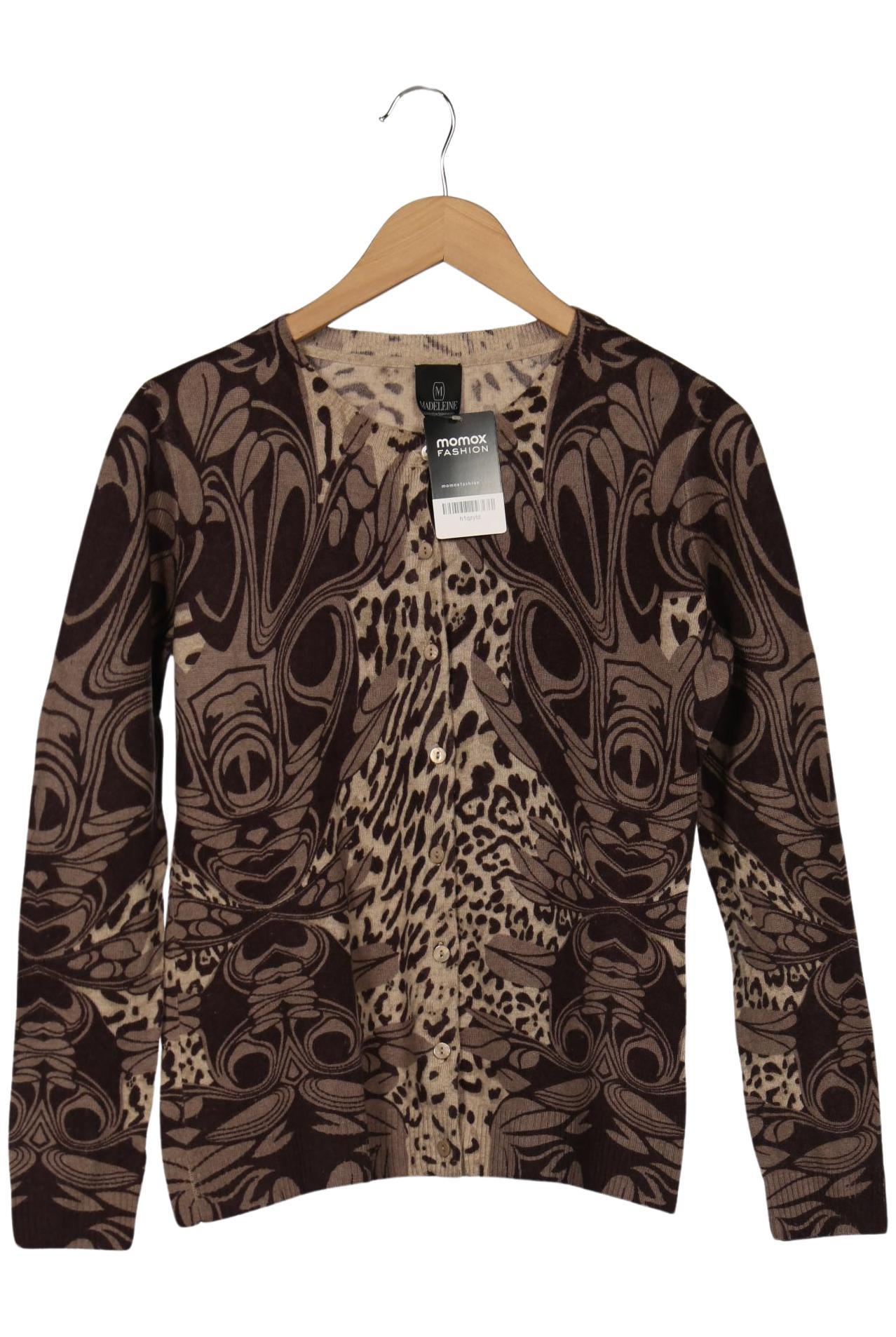

Madeleine Damen Strickjacke, braun, Gr. 40