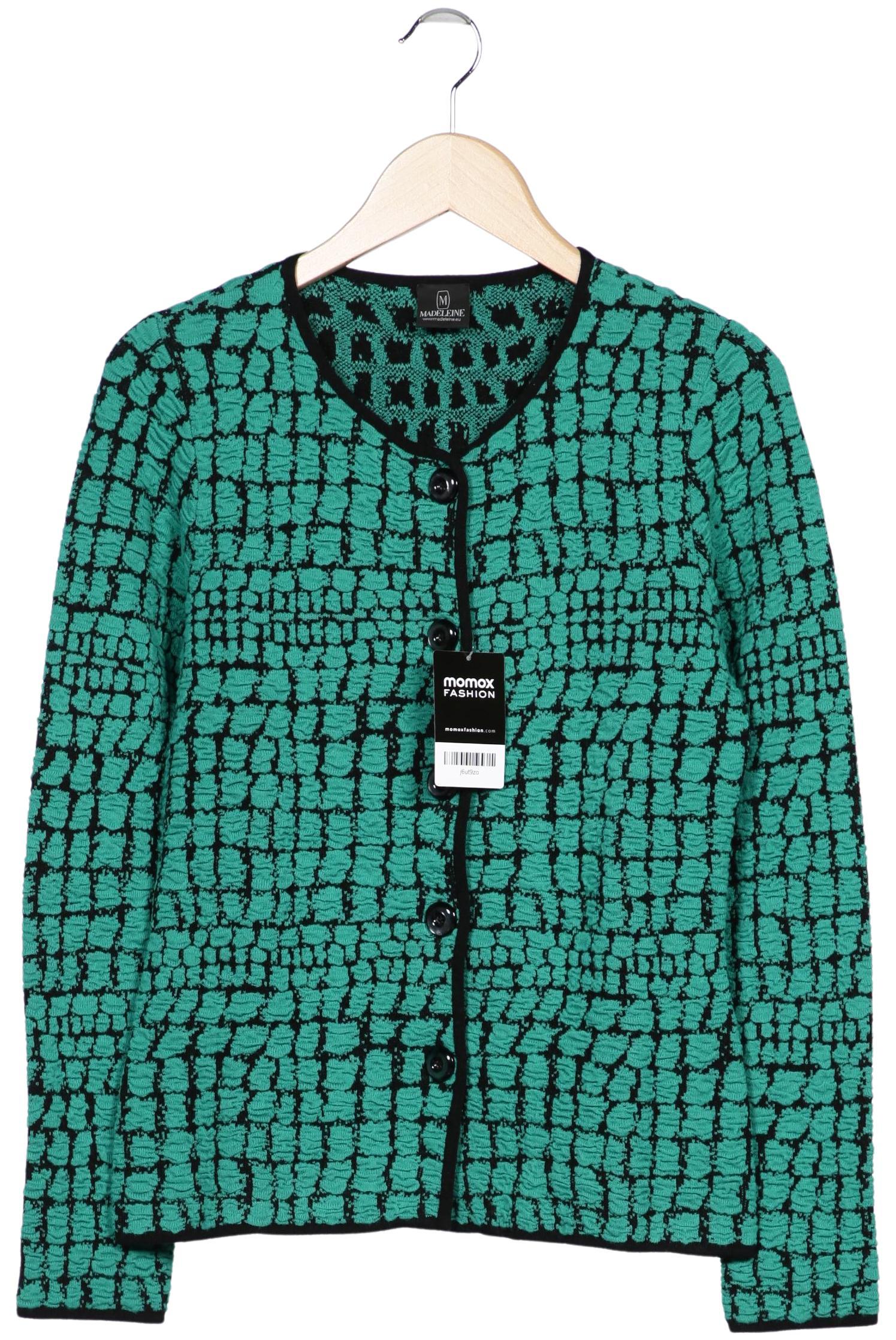 

Madeleine Damen Strickjacke, grün, Gr. 36