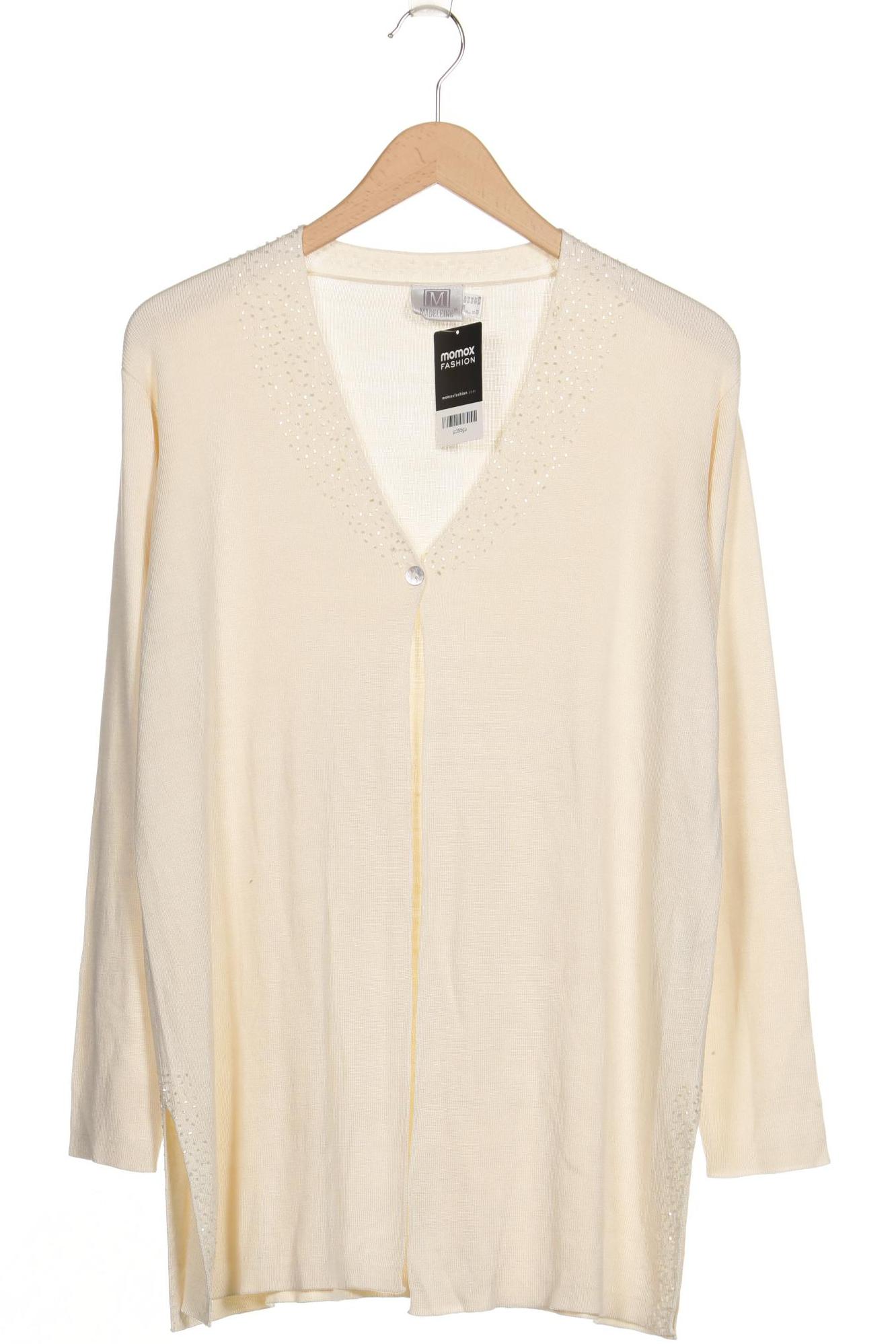 

Madeleine Damen Strickjacke, cremeweiß, Gr. 42