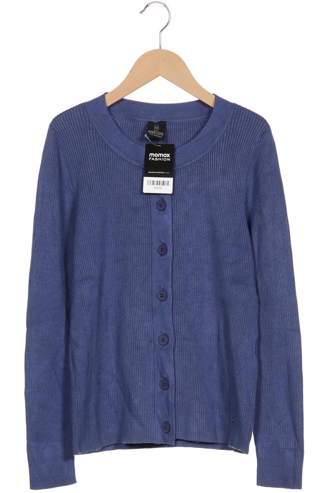 

Madeleine Damen Strickjacke, blau, Gr. 34