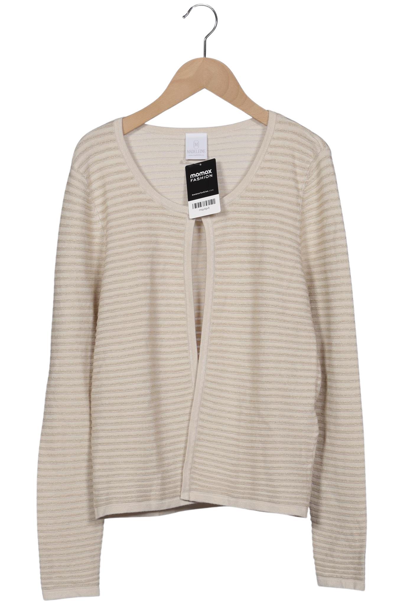 

Madeleine Damen Strickjacke, cremeweiß, Gr. 36
