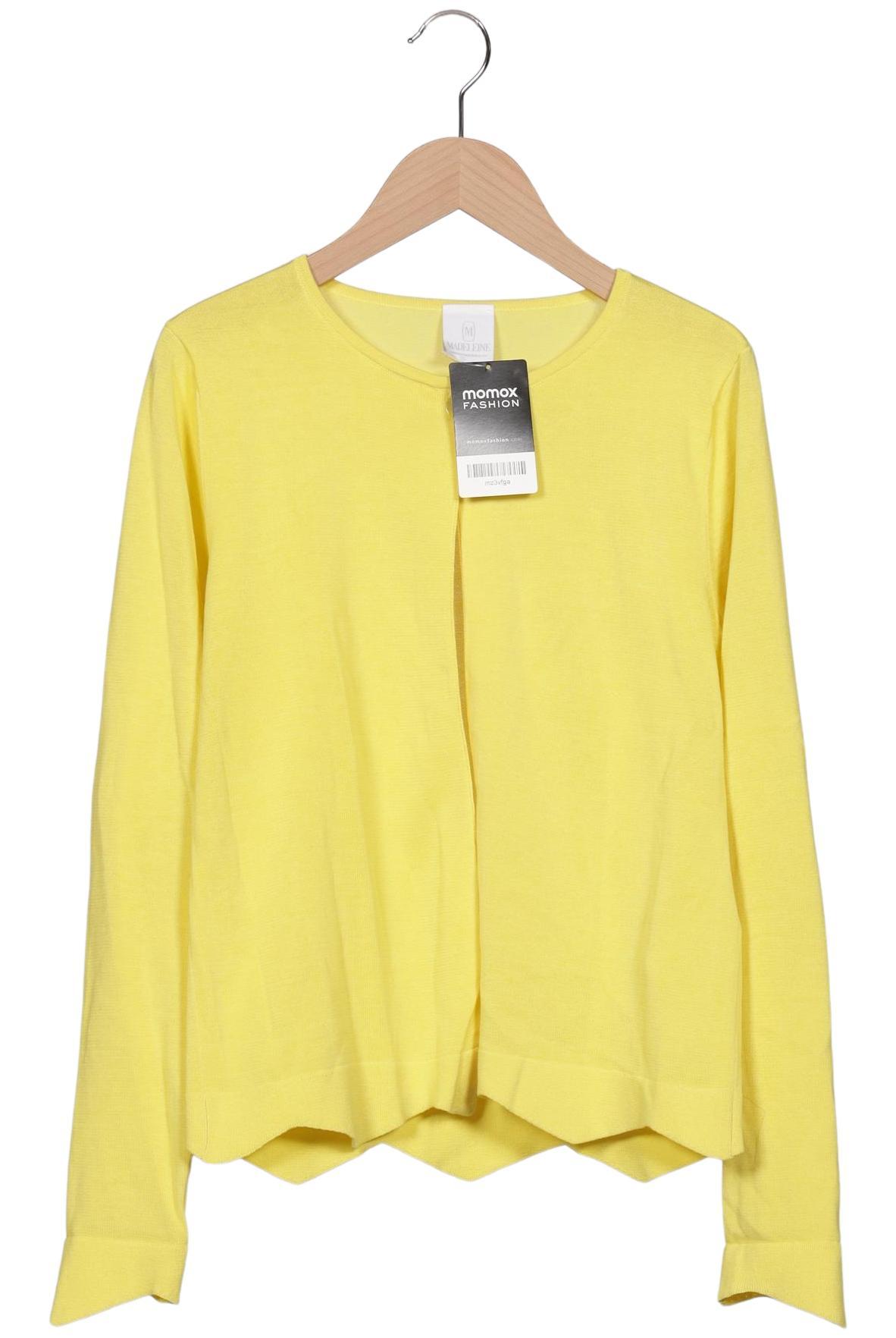 

Madeleine Damen Strickjacke, gelb, Gr. 34