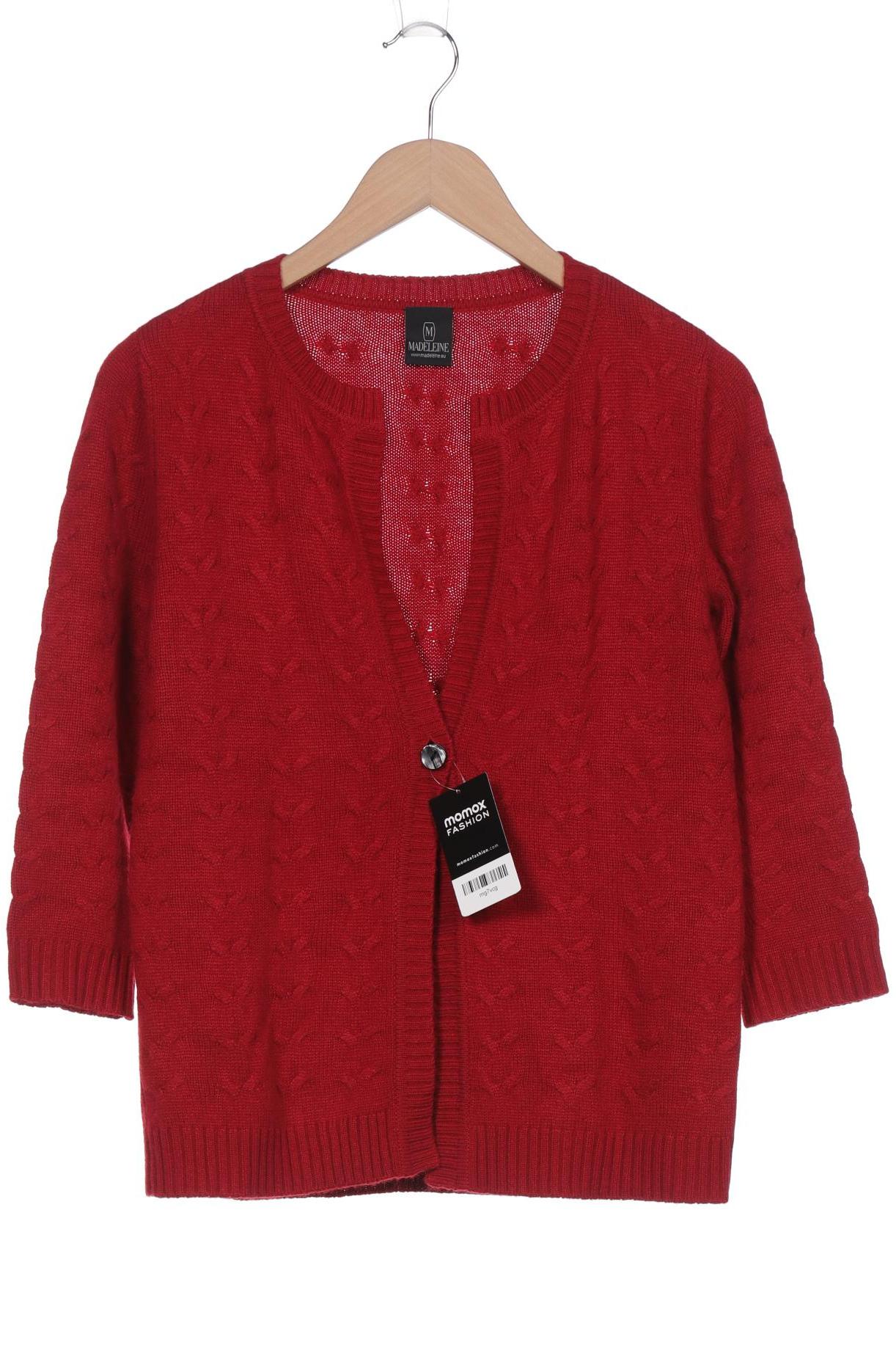 

Madeleine Damen Strickjacke, rot, Gr. 36