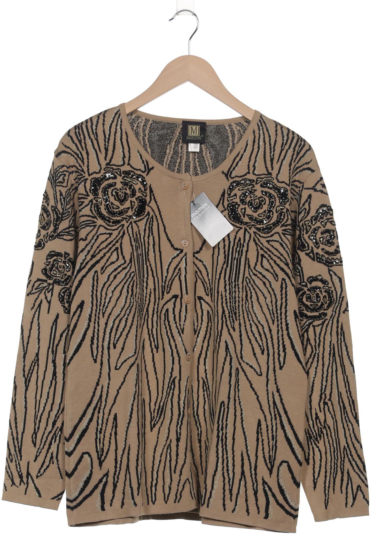 

Madeleine Damen Strickjacke, braun, Gr. 44