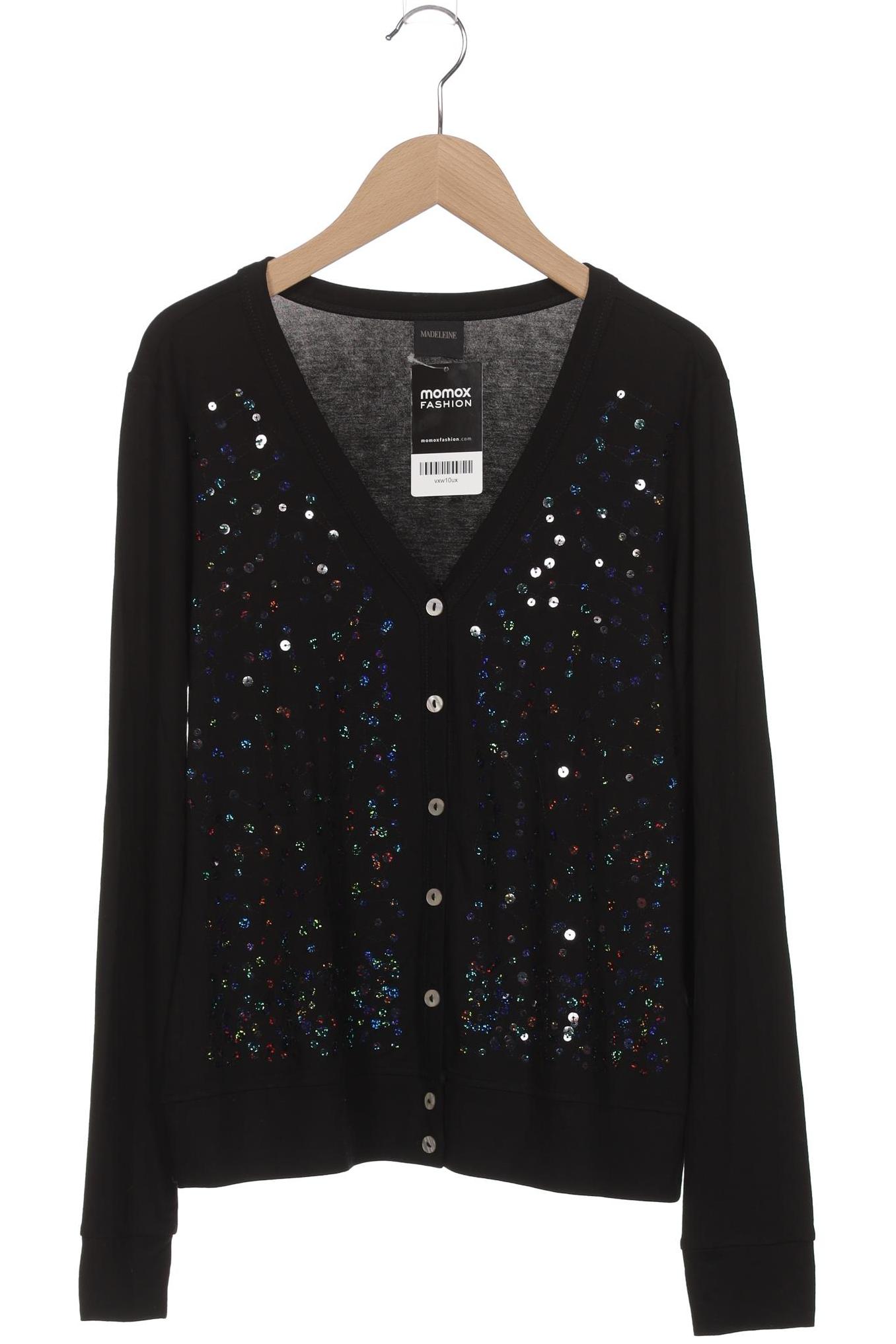 

Madeleine Damen Strickjacke, schwarz, Gr. 36