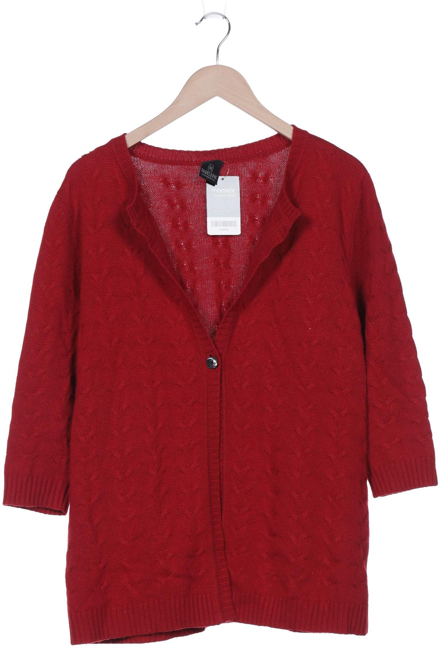 

Madeleine Damen Strickjacke, rot, Gr. 48