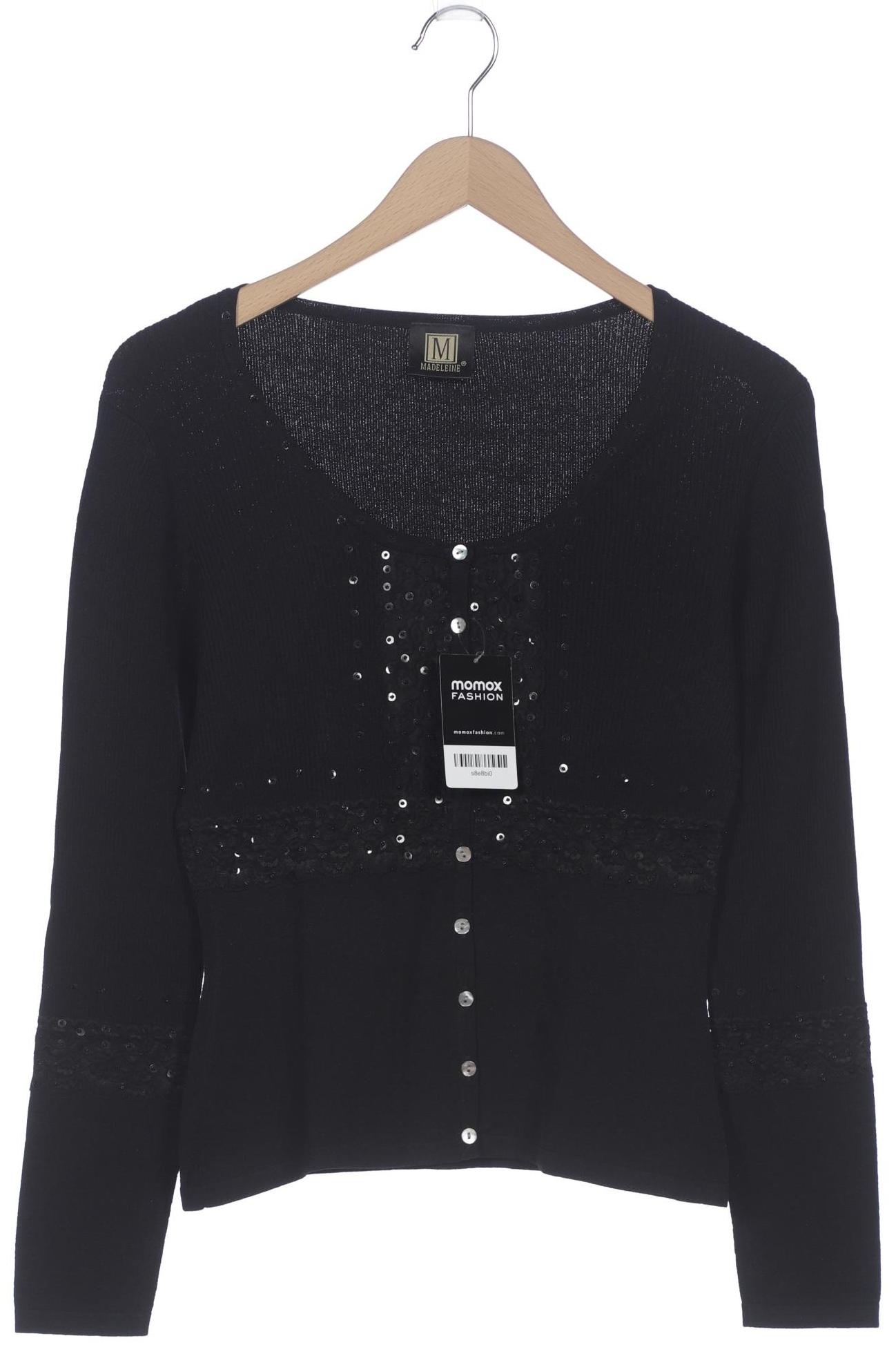 

Madeleine Damen Strickjacke, schwarz, Gr. 36