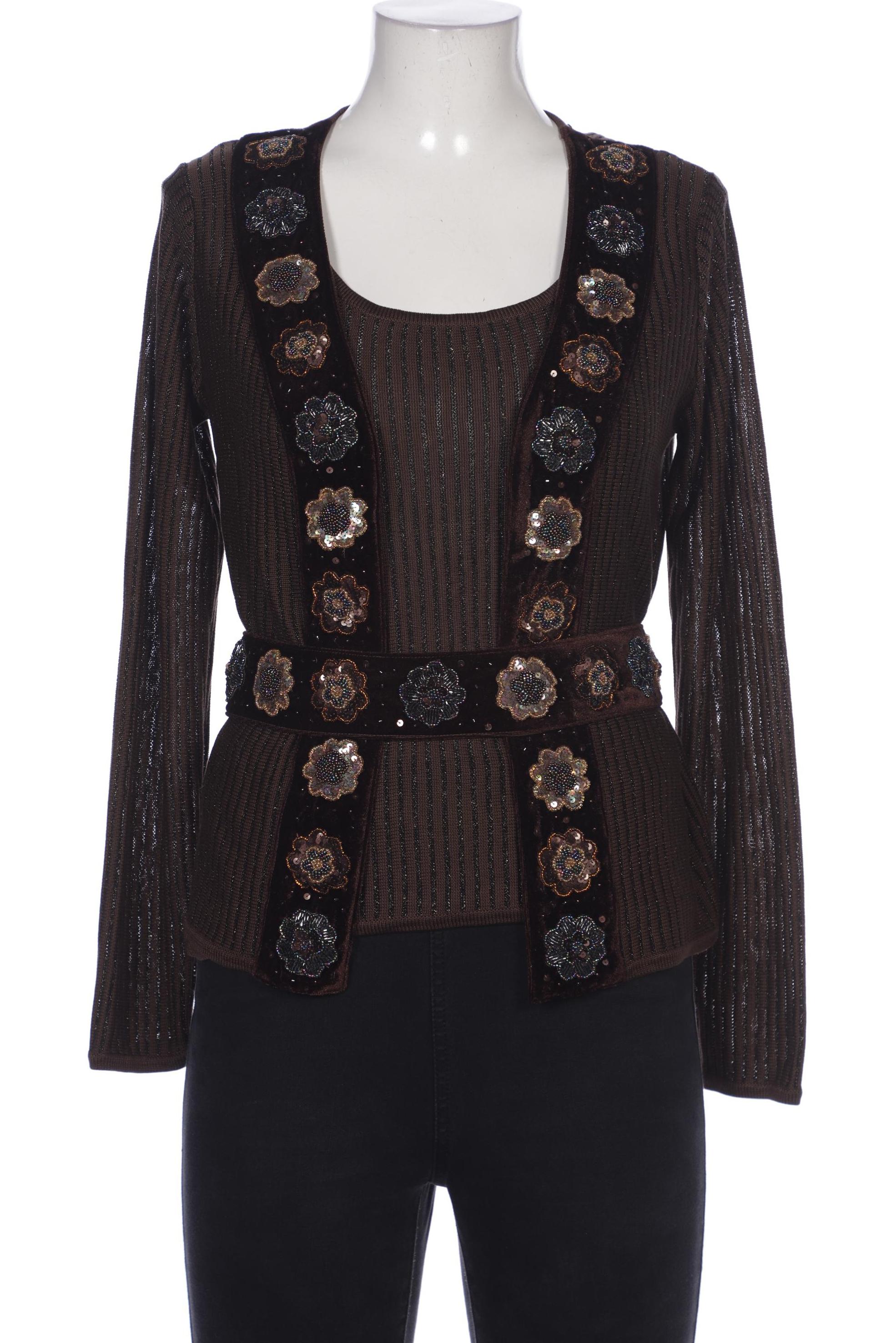 

Madeleine Damen Strickjacke, braun, Gr. 40