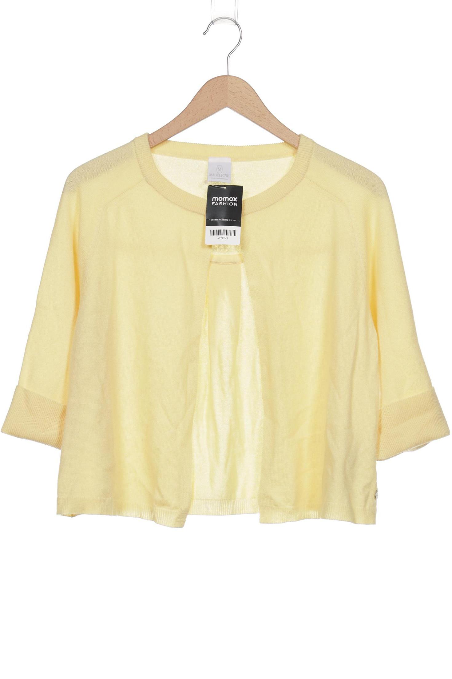 

Madeleine Damen Strickjacke, gelb, Gr. 40