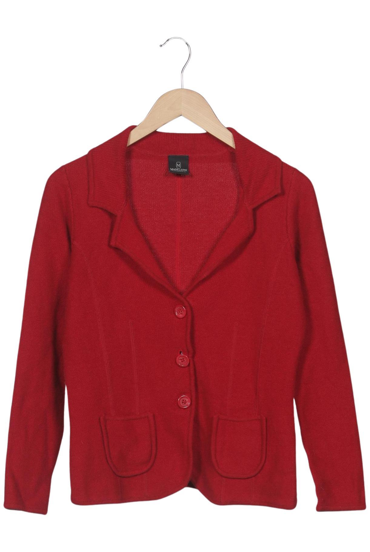 

Madeleine Damen Strickjacke, rot, Gr. 36