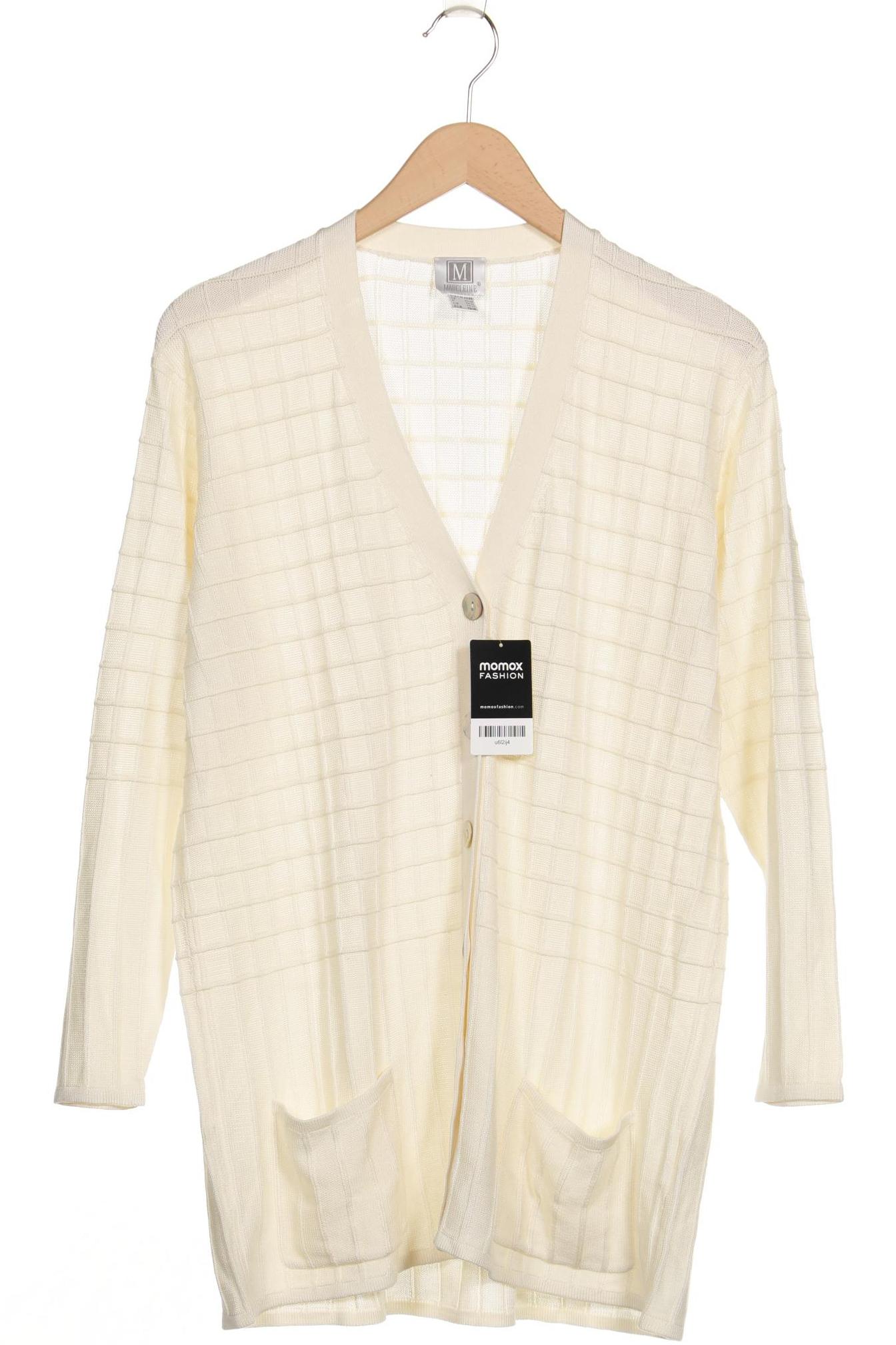 

Madeleine Damen Strickjacke, cremeweiß, Gr. 42