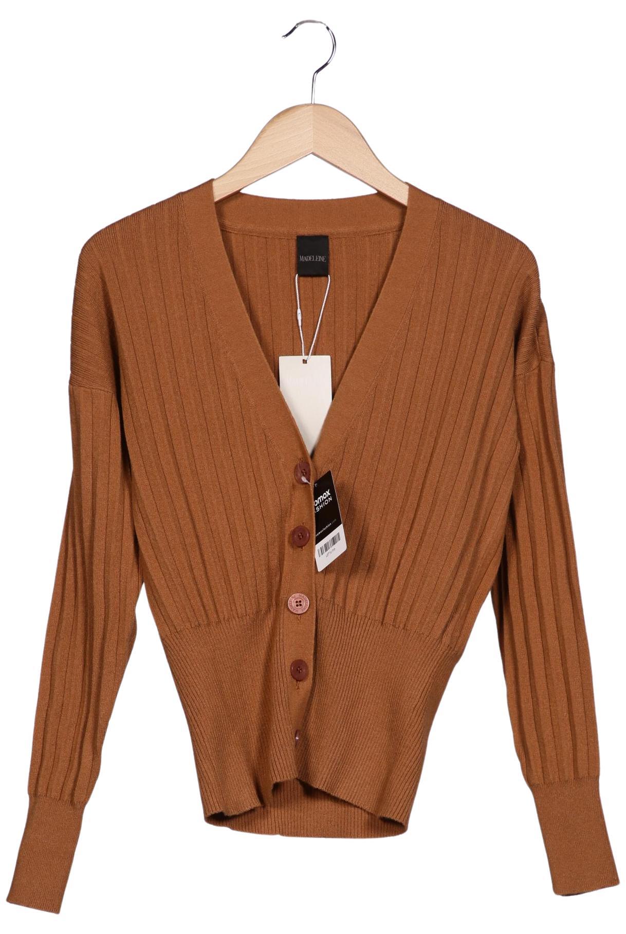 

Madeleine Damen Strickjacke, braun, Gr. 34