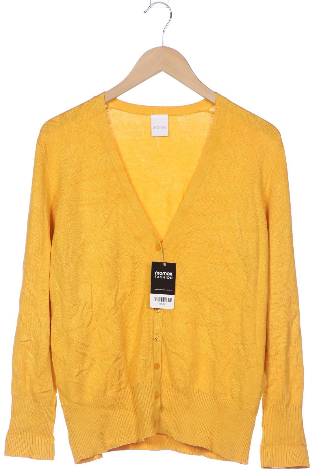 

Madeleine Damen Strickjacke, gelb, Gr. 44