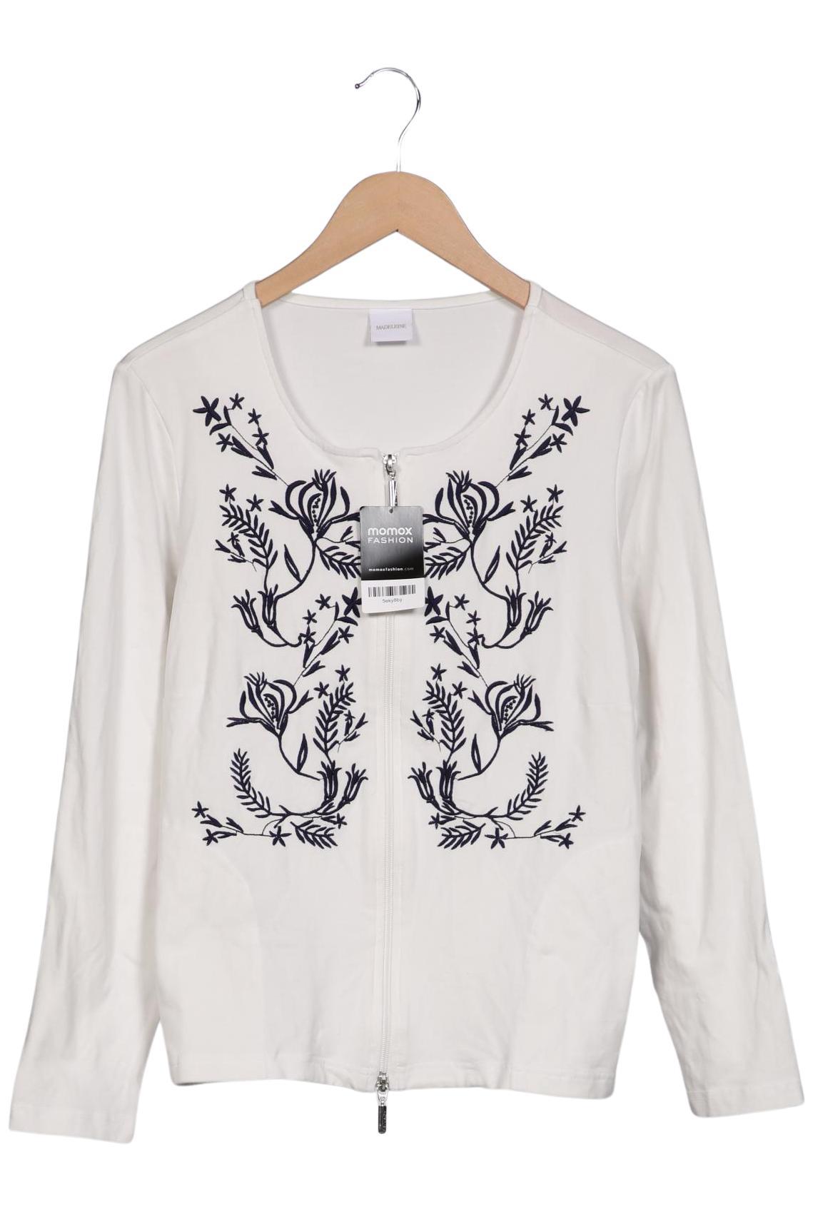 

Madeleine Damen Sweatshirt, weiß, Gr. 42