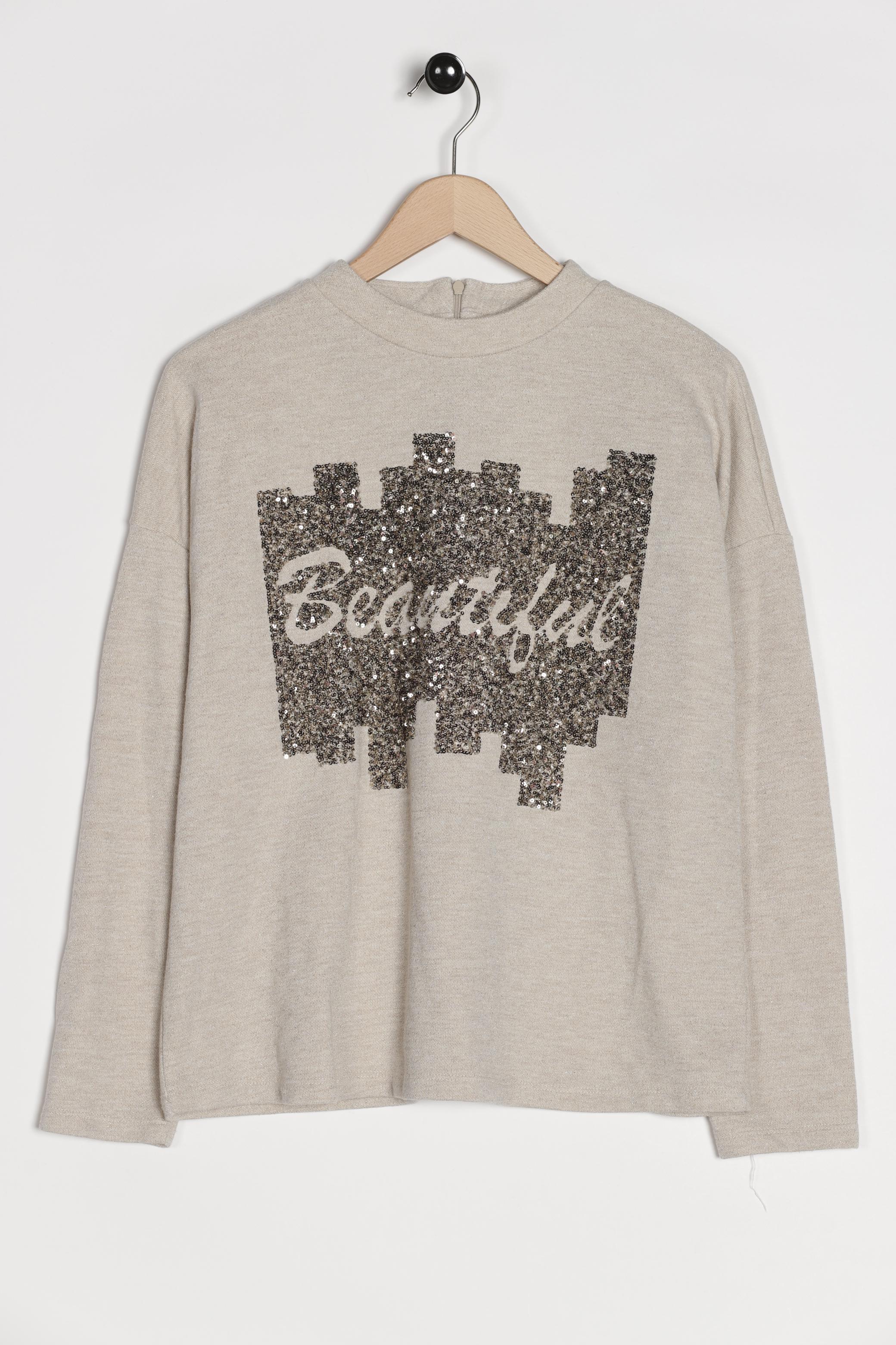 

Madeleine Damen Sweatshirt, beige, Gr. 46