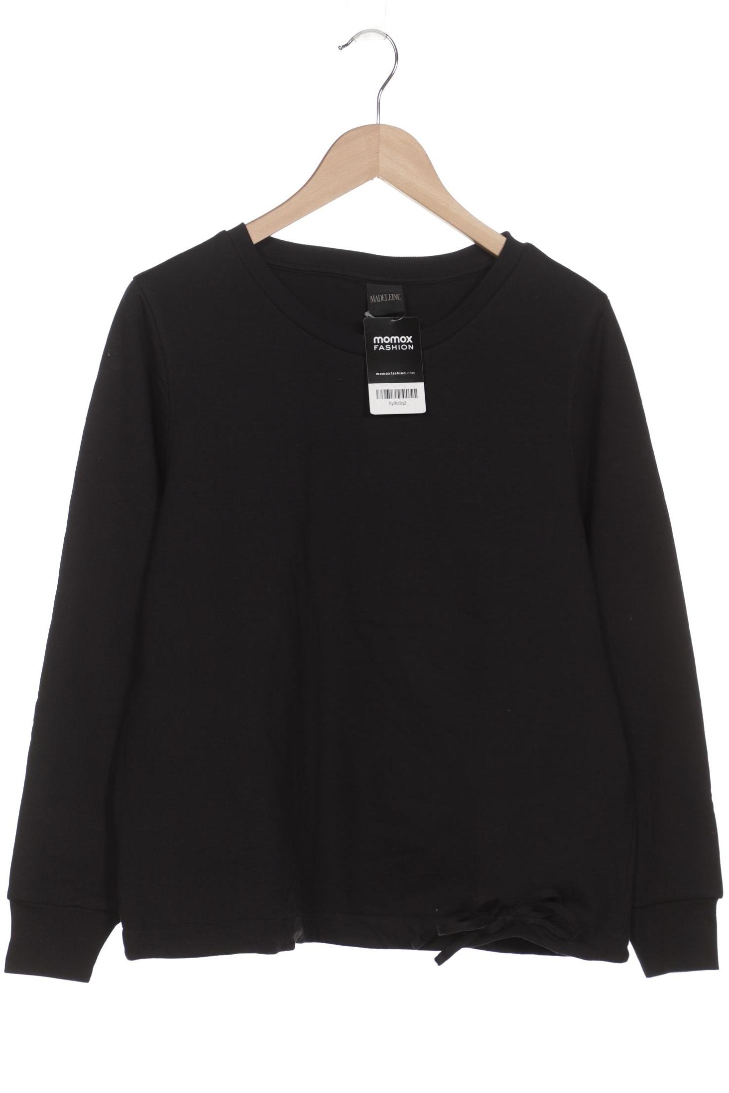 

Madeleine Damen Sweatshirt, schwarz, Gr. 40