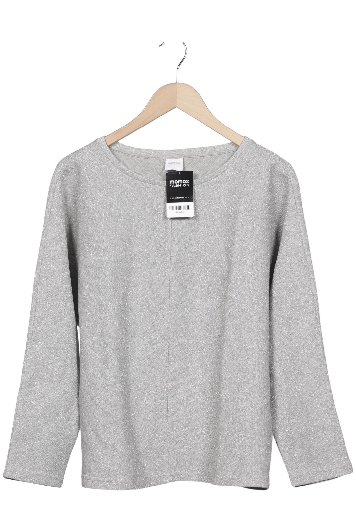 

Madeleine Damen Sweatshirt, silber, Gr. 48