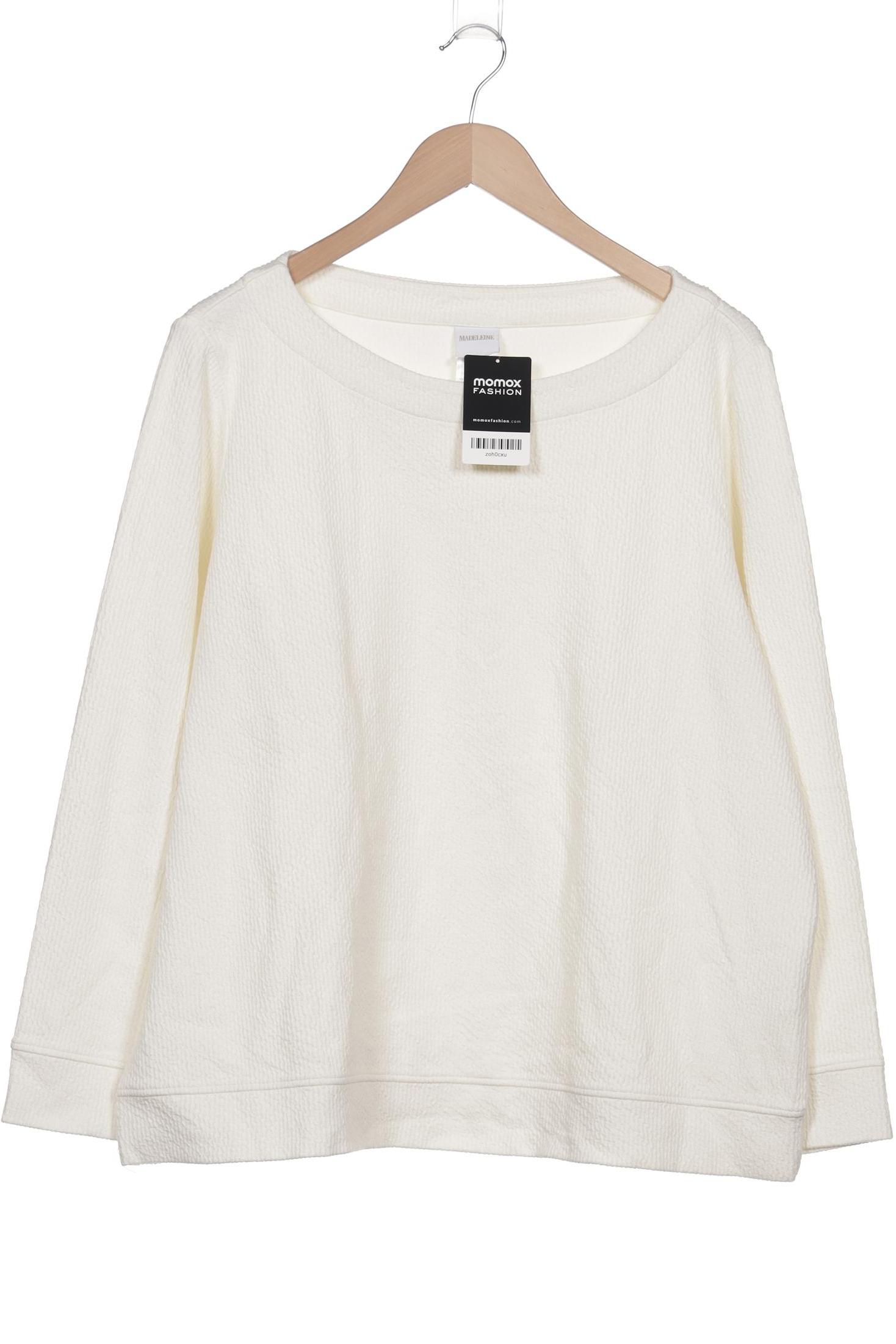 

Madeleine Damen Sweatshirt, cremeweiß, Gr. 16