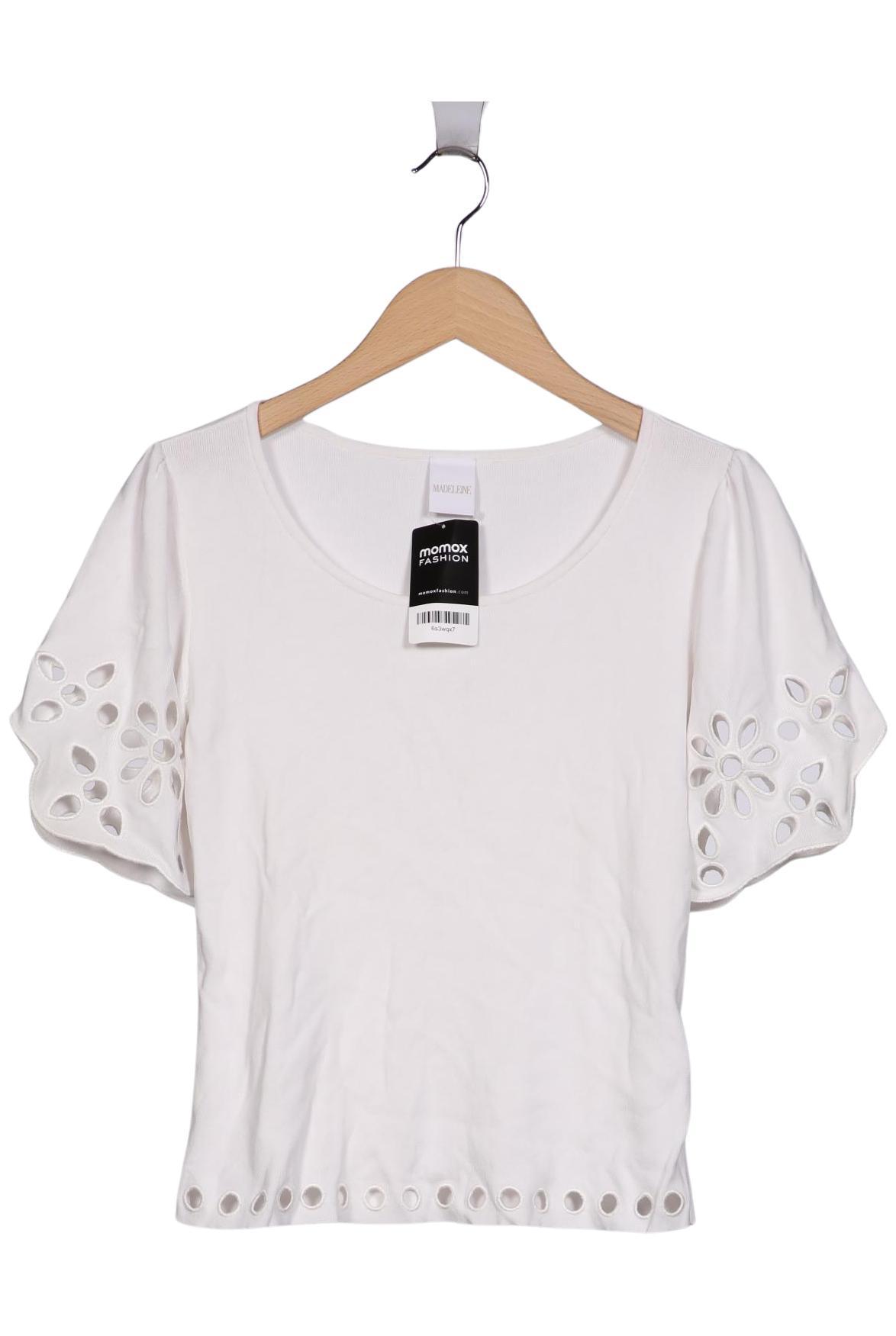 

Madeleine Damen T-Shirt, weiß, Gr. 36