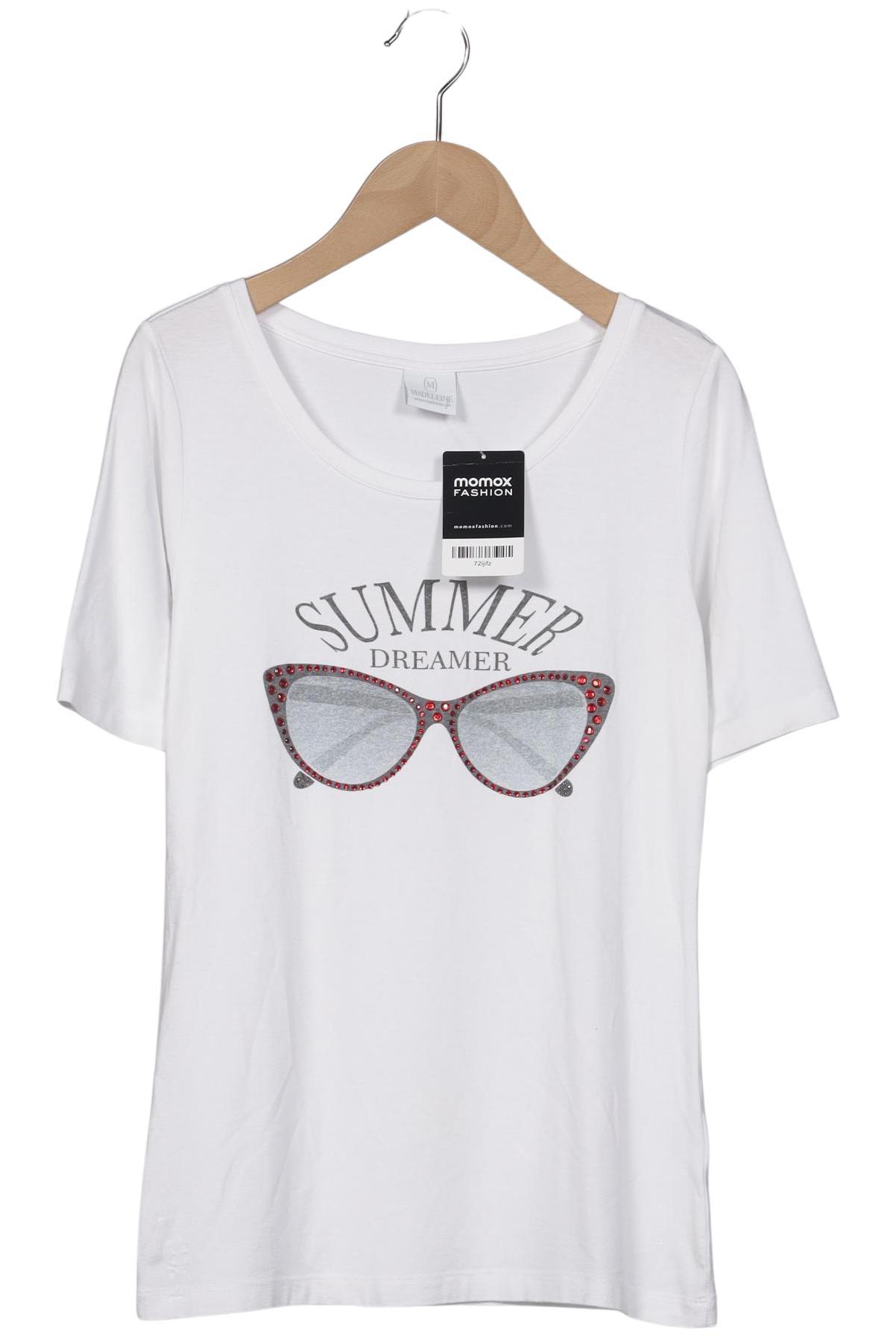 

Madeleine Damen T-Shirt, weiß, Gr. 34