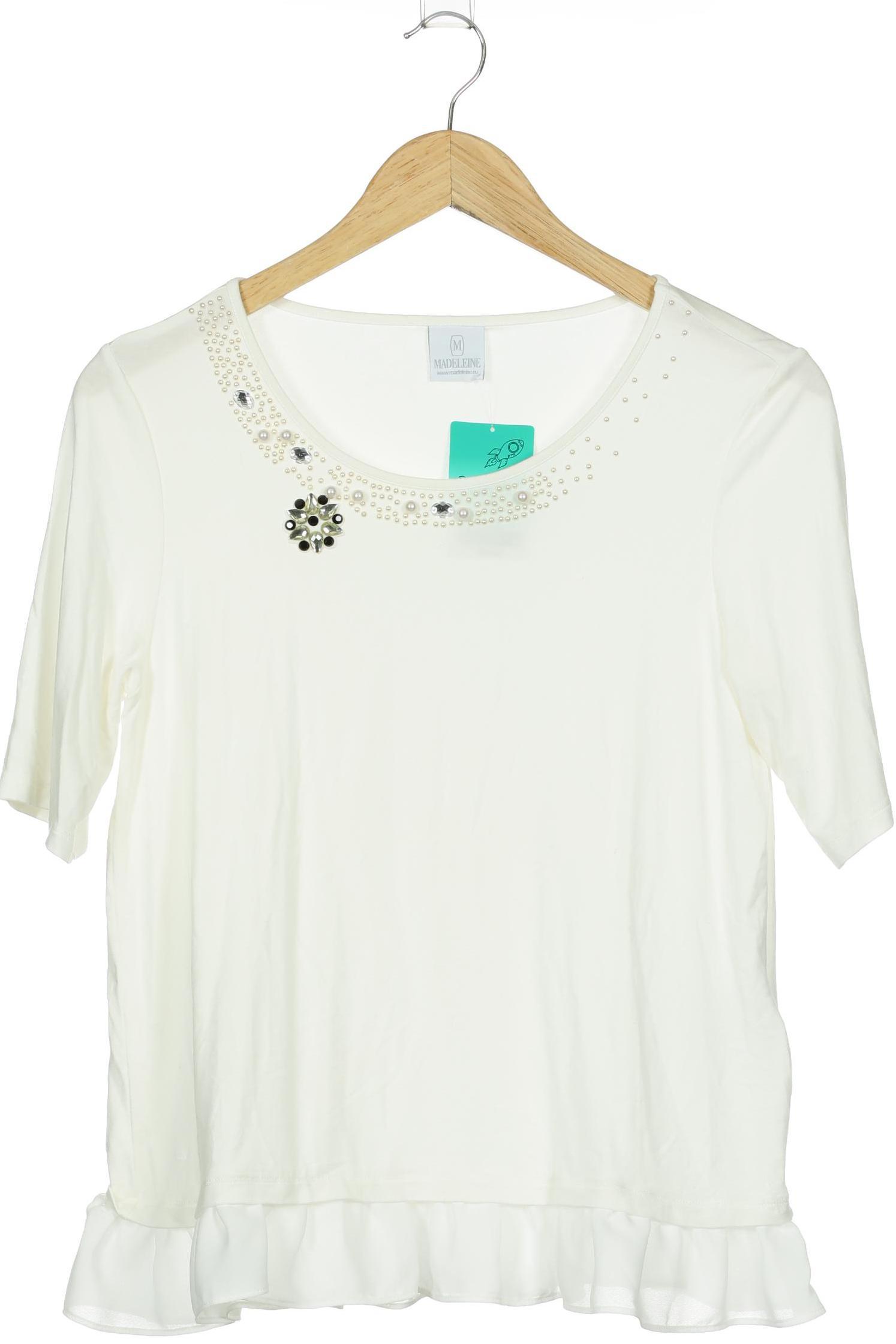 

Madeleine Damen T-Shirt, weiß, Gr. 40