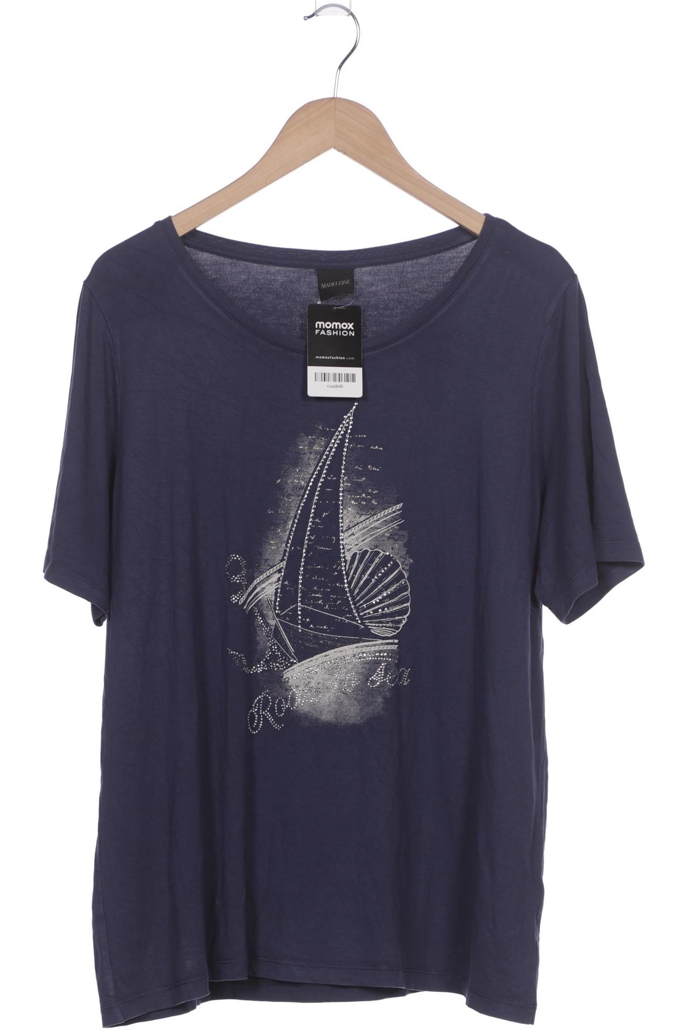 

Madeleine Damen T-Shirt, marineblau, Gr. 48