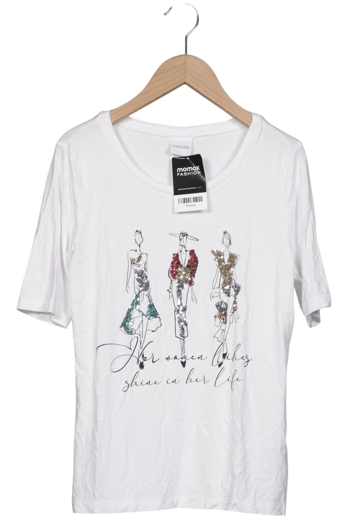 

Madeleine Damen T-Shirt, weiß, Gr. 36