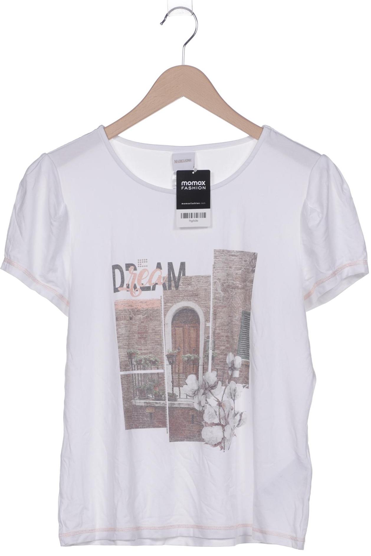 

Madeleine Damen T-Shirt, weiß, Gr. 12