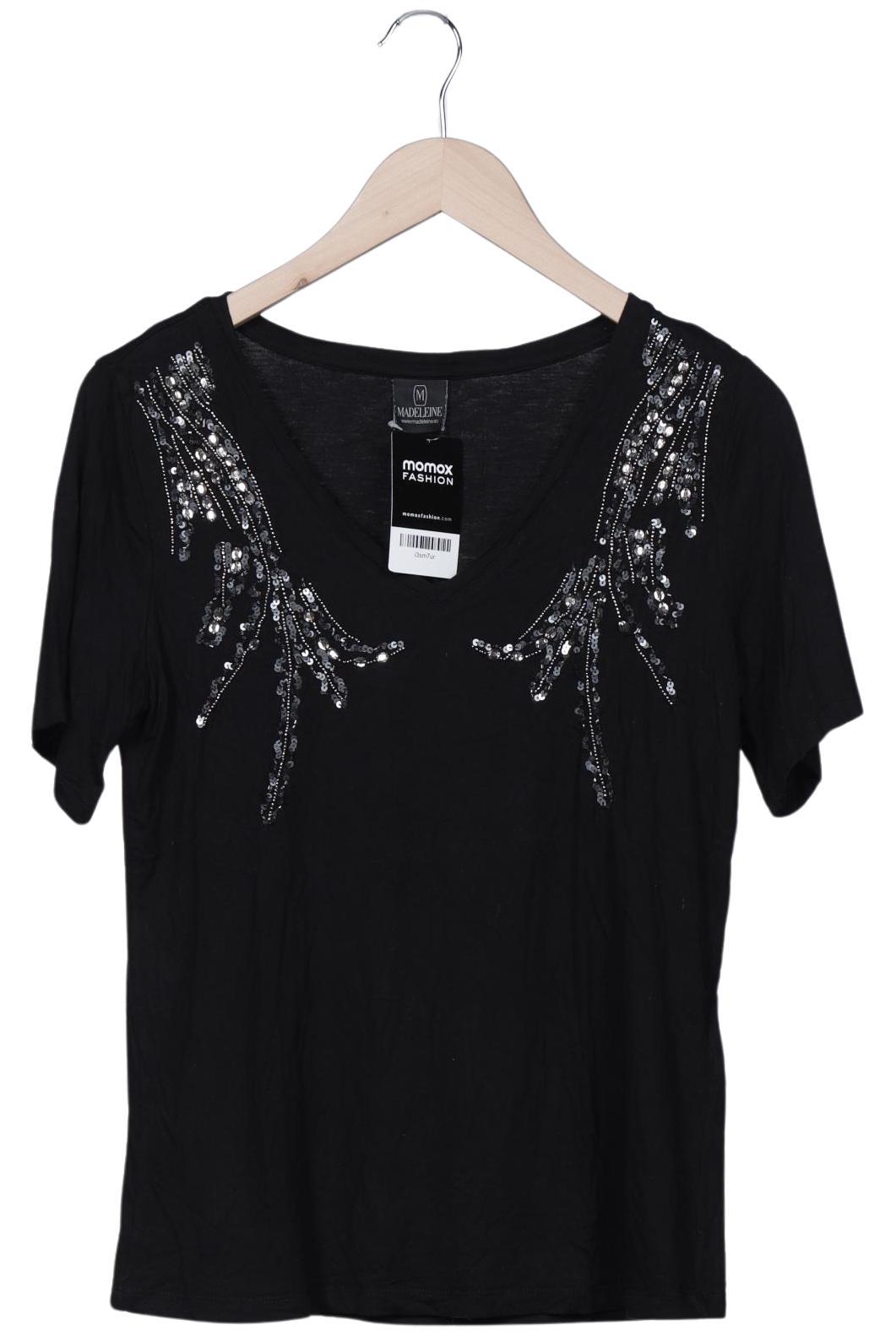 

Madeleine Damen T-Shirt, schwarz, Gr. 38