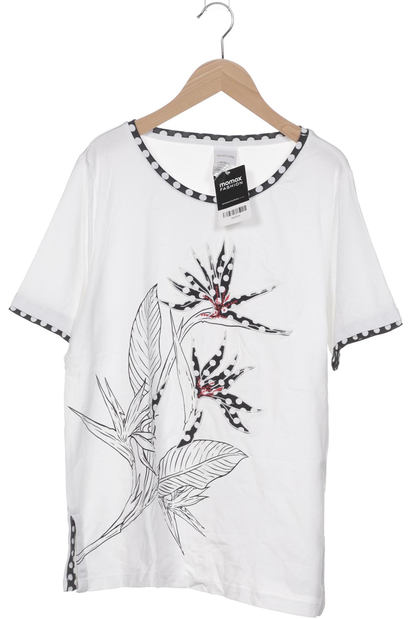 

Madeleine Damen T-Shirt, weiß, Gr. 46