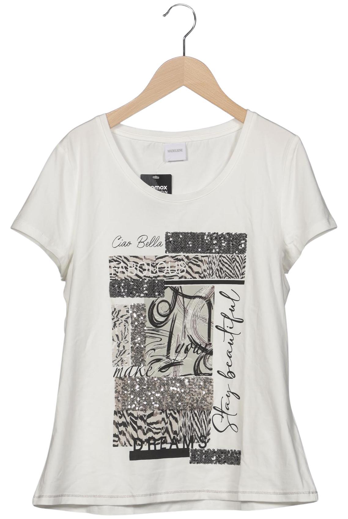 

Madeleine Damen T-Shirt, weiß, Gr. 42